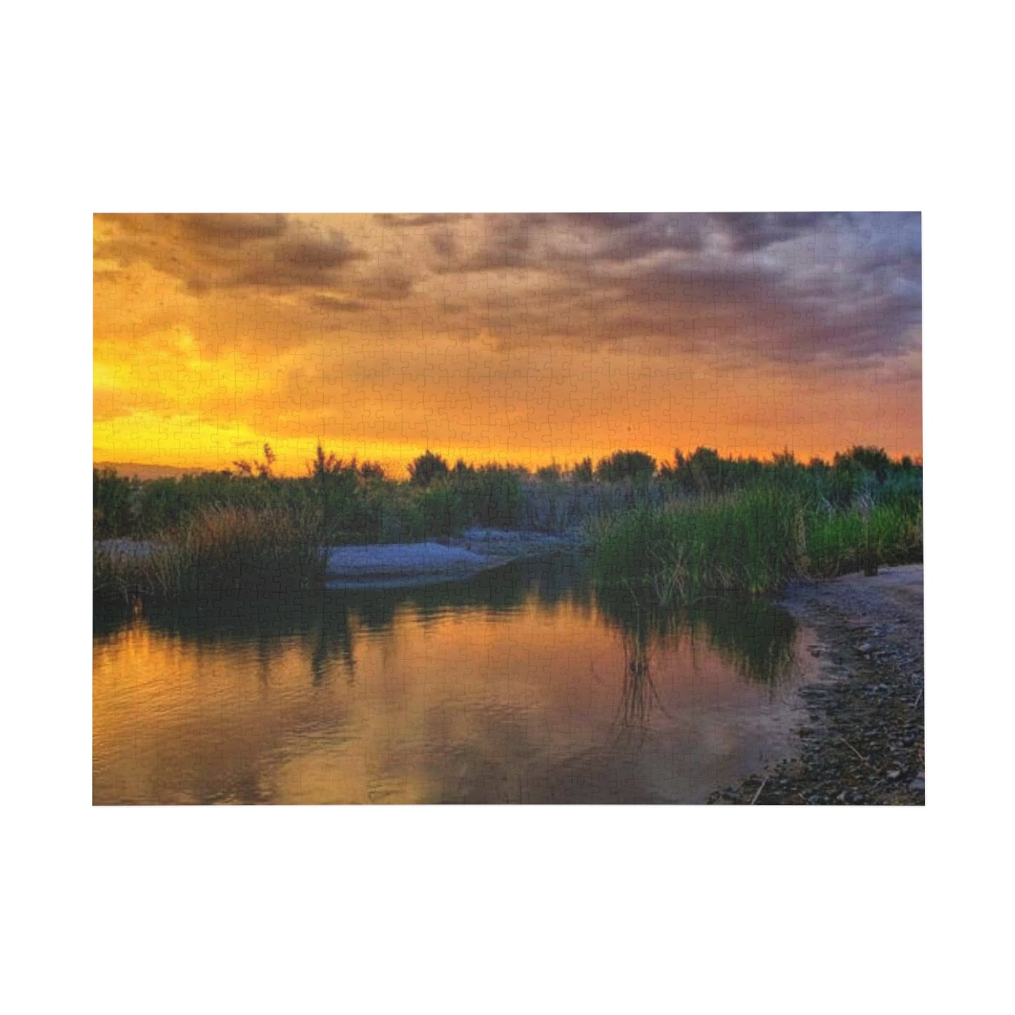 Pond Puzzle (96, 252, 500, 1000-Piece)