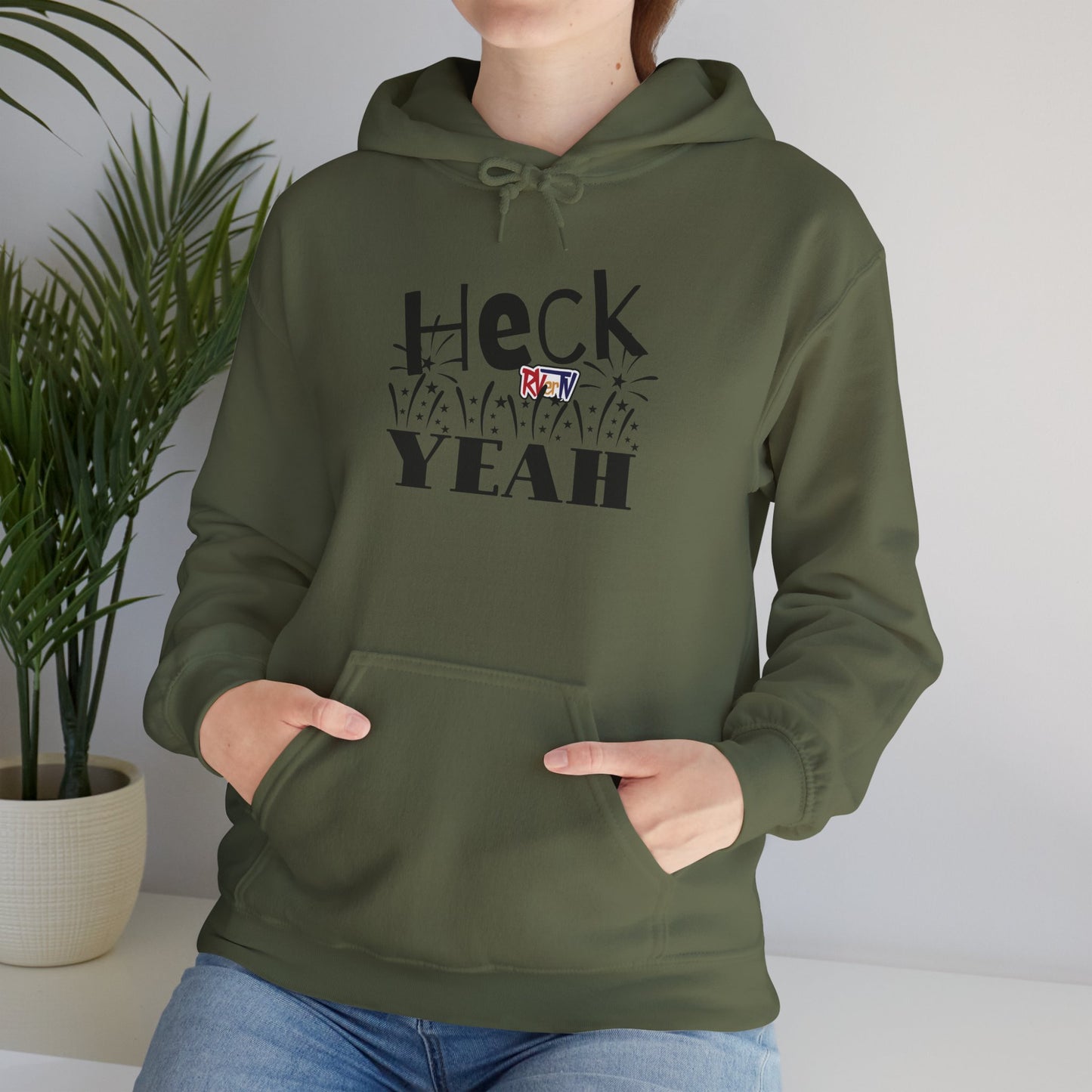 RVerTV, Heck Yeah - Hooded Sweatshirt
