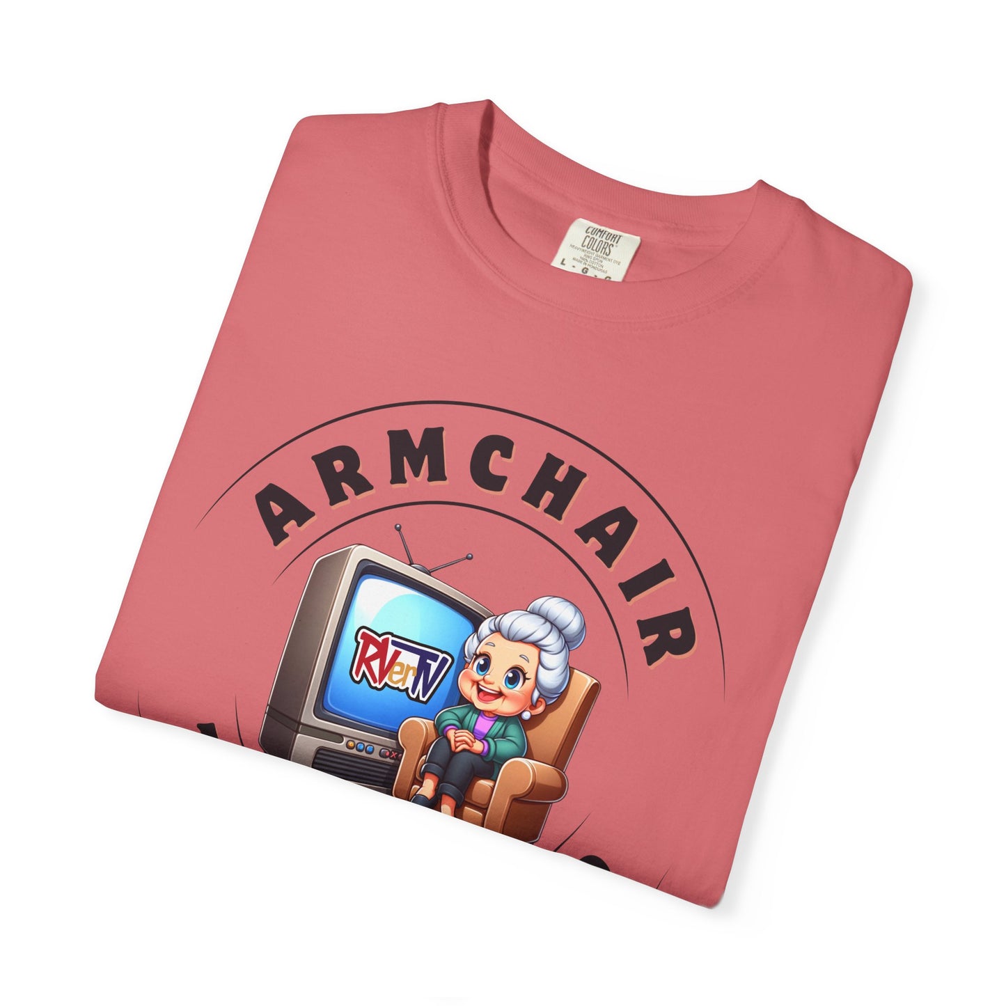 Armchair Traveler Grannie - T-shirt (new design)