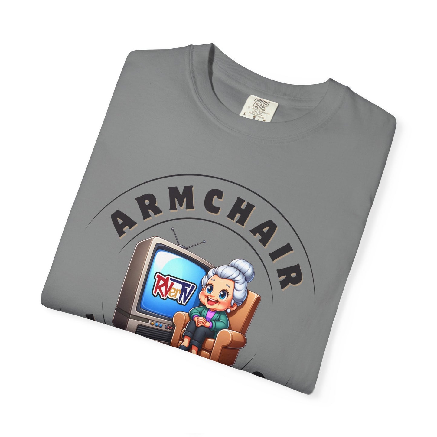 Armchair Traveler Grannie - T-shirt (new design)