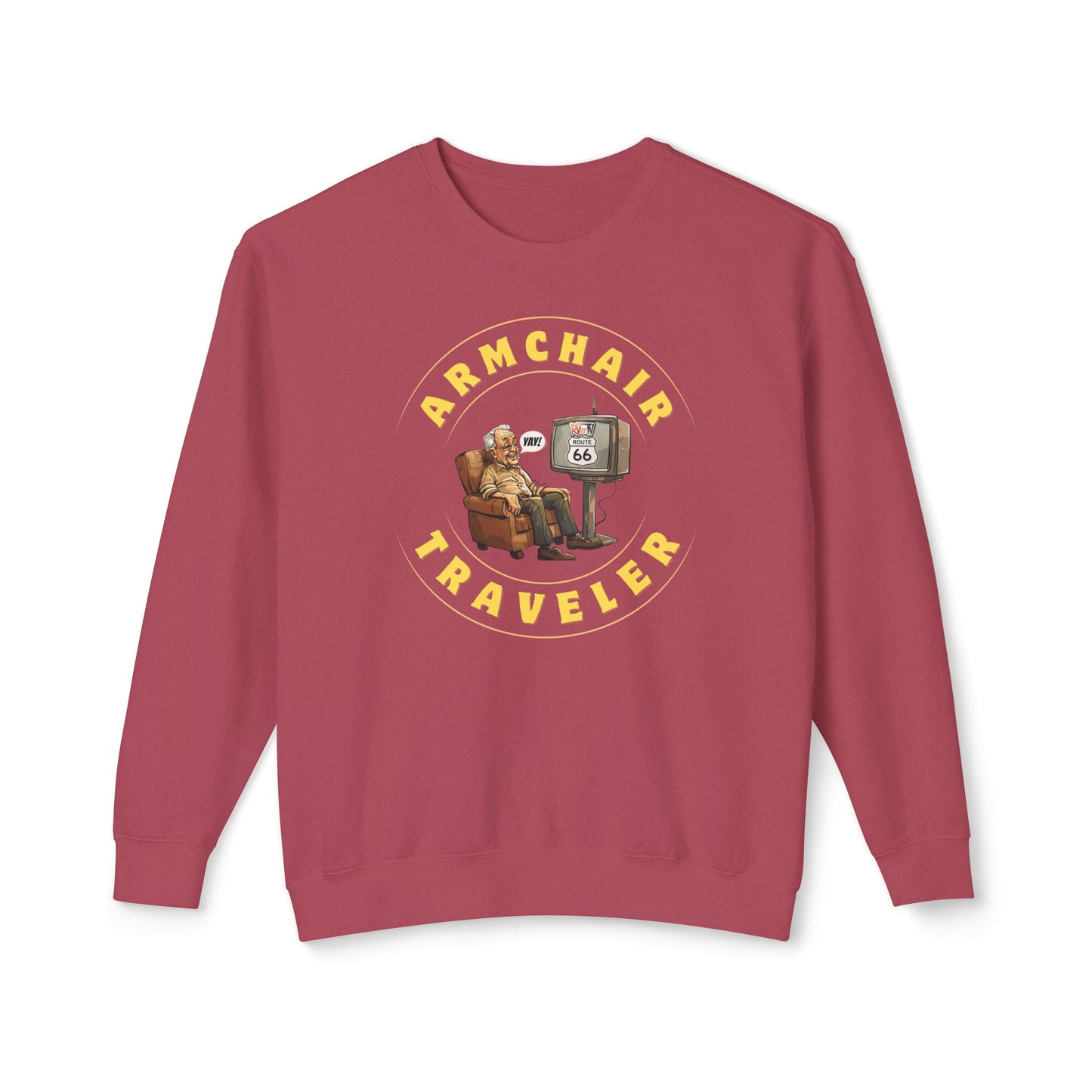 Armchair Traveler Grandpa - Sweatshirt (new design)