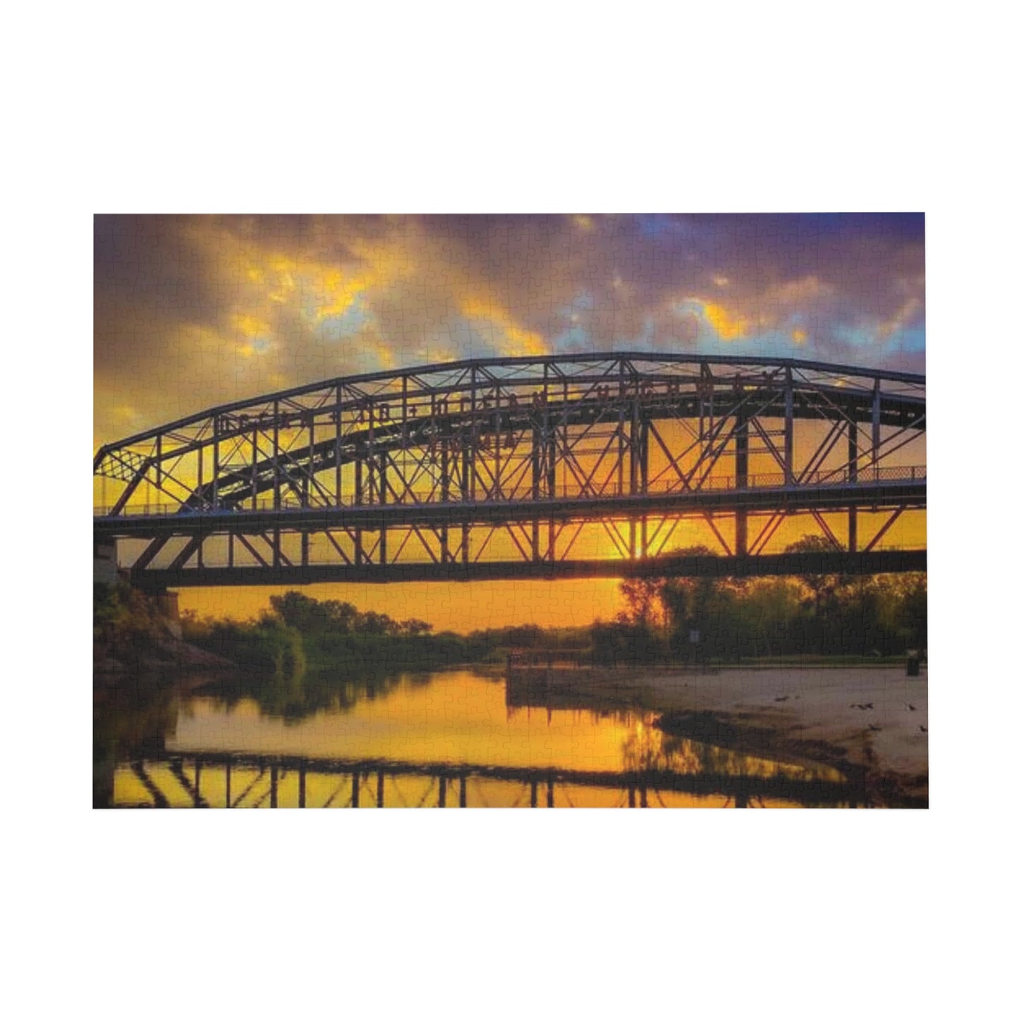 Bridge Puzzle (96, 252, 500, 1000-Piece)