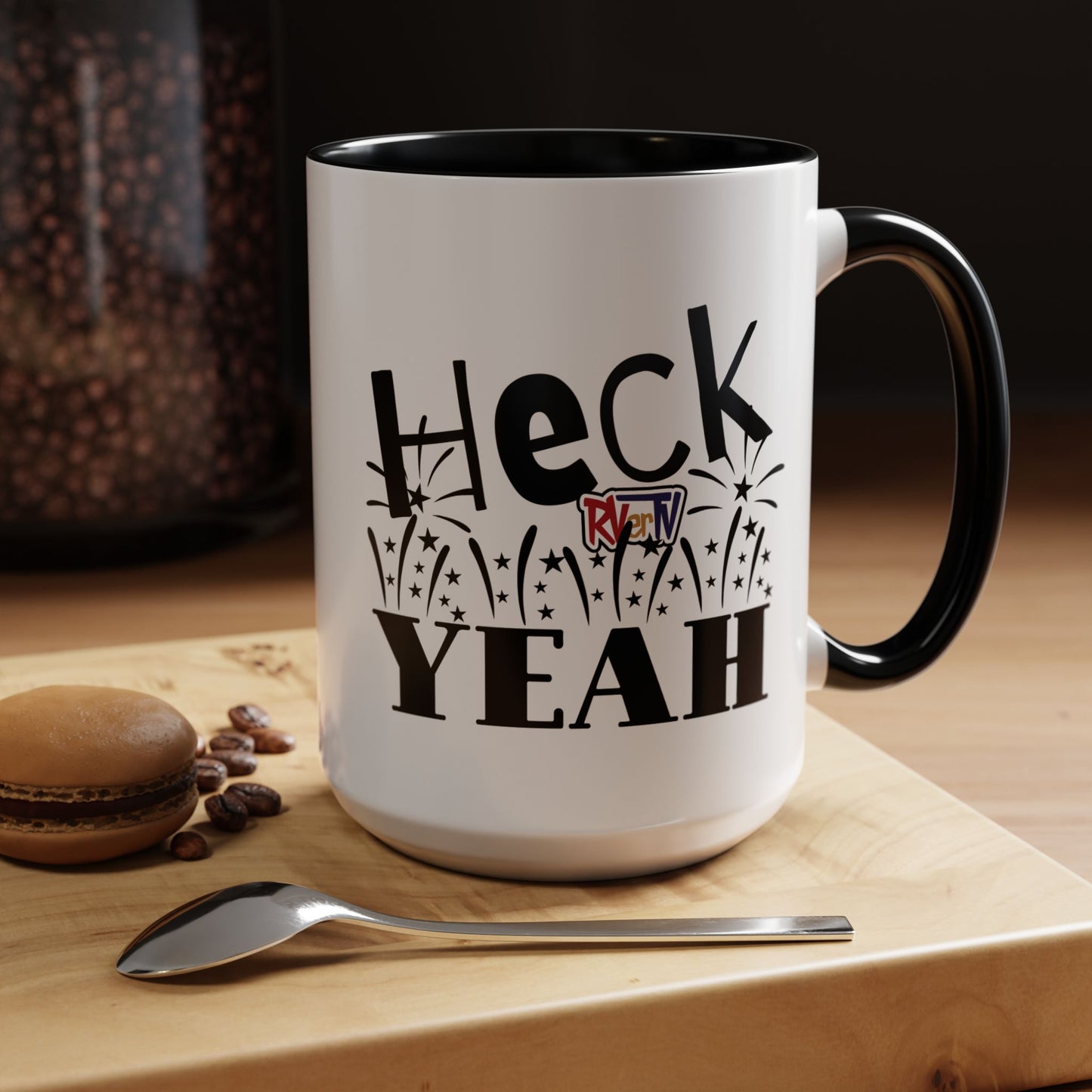 RVerTV- Heck Yeah- Coffee mug