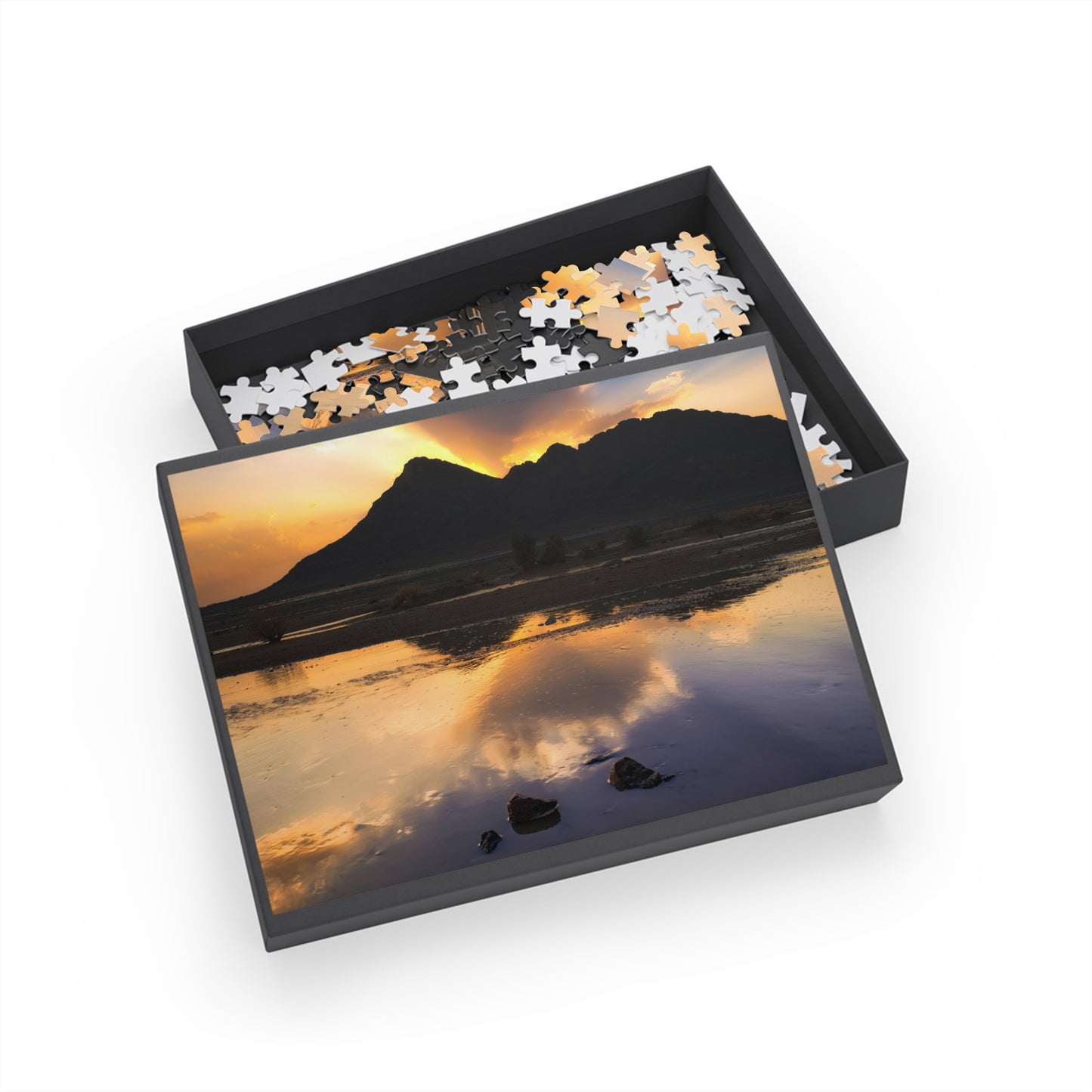 Mountain Water Puzzle (96, 252, 500, 1000-Piece)