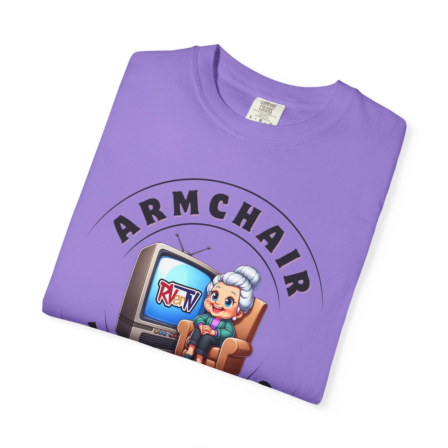 Armchair Traveler Grannie - T-shirt (new design)