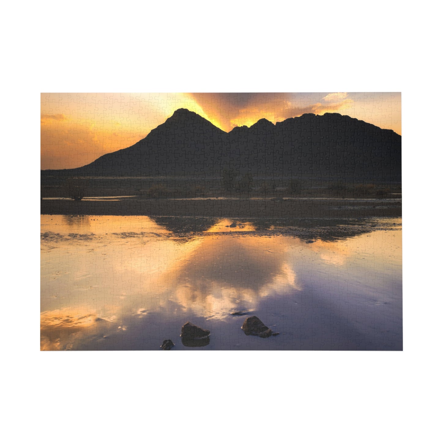 Mountain Water Puzzle (96, 252, 500, 1000-Piece)