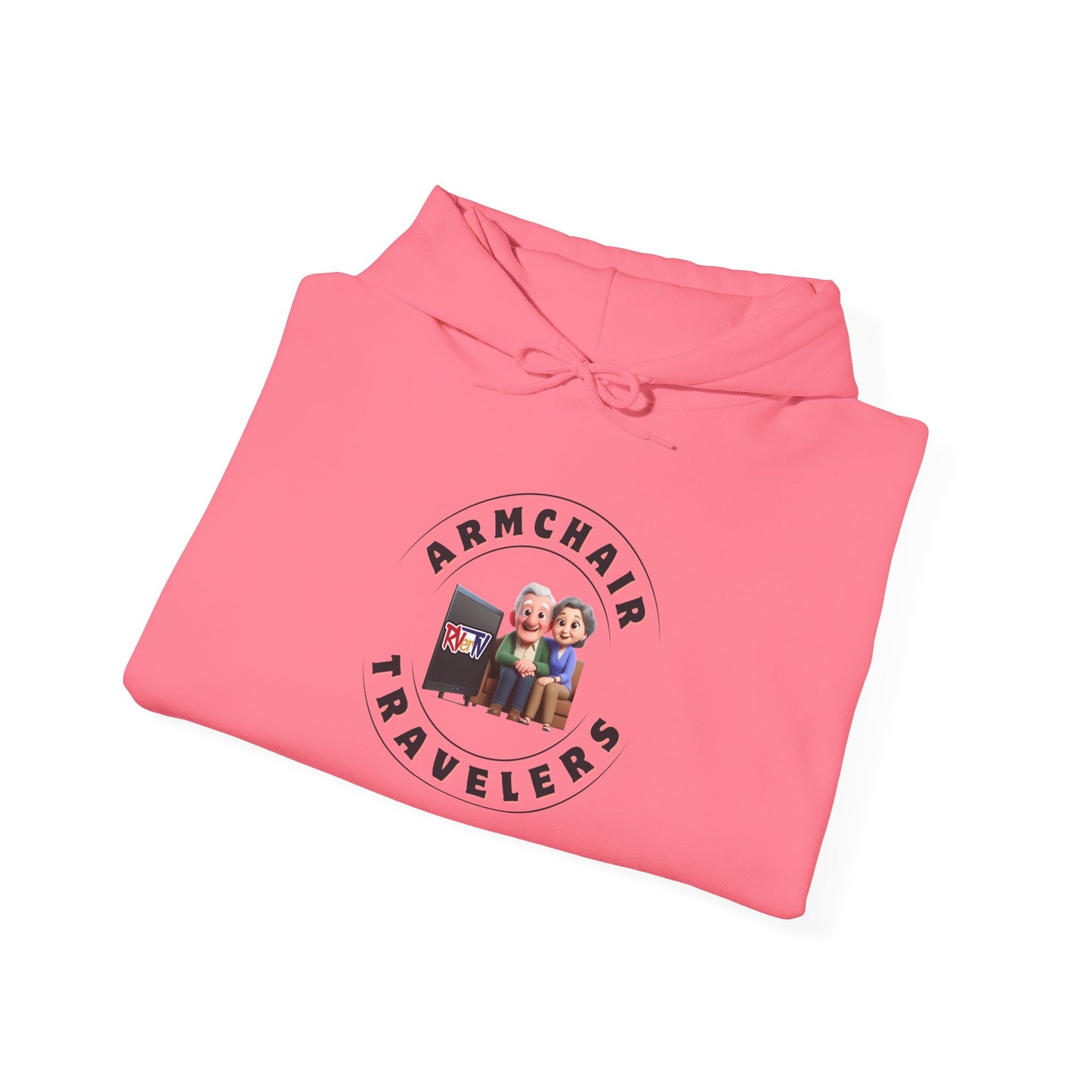 Armchair Travelers Couple - Sweatshirt Hoodie (new design)