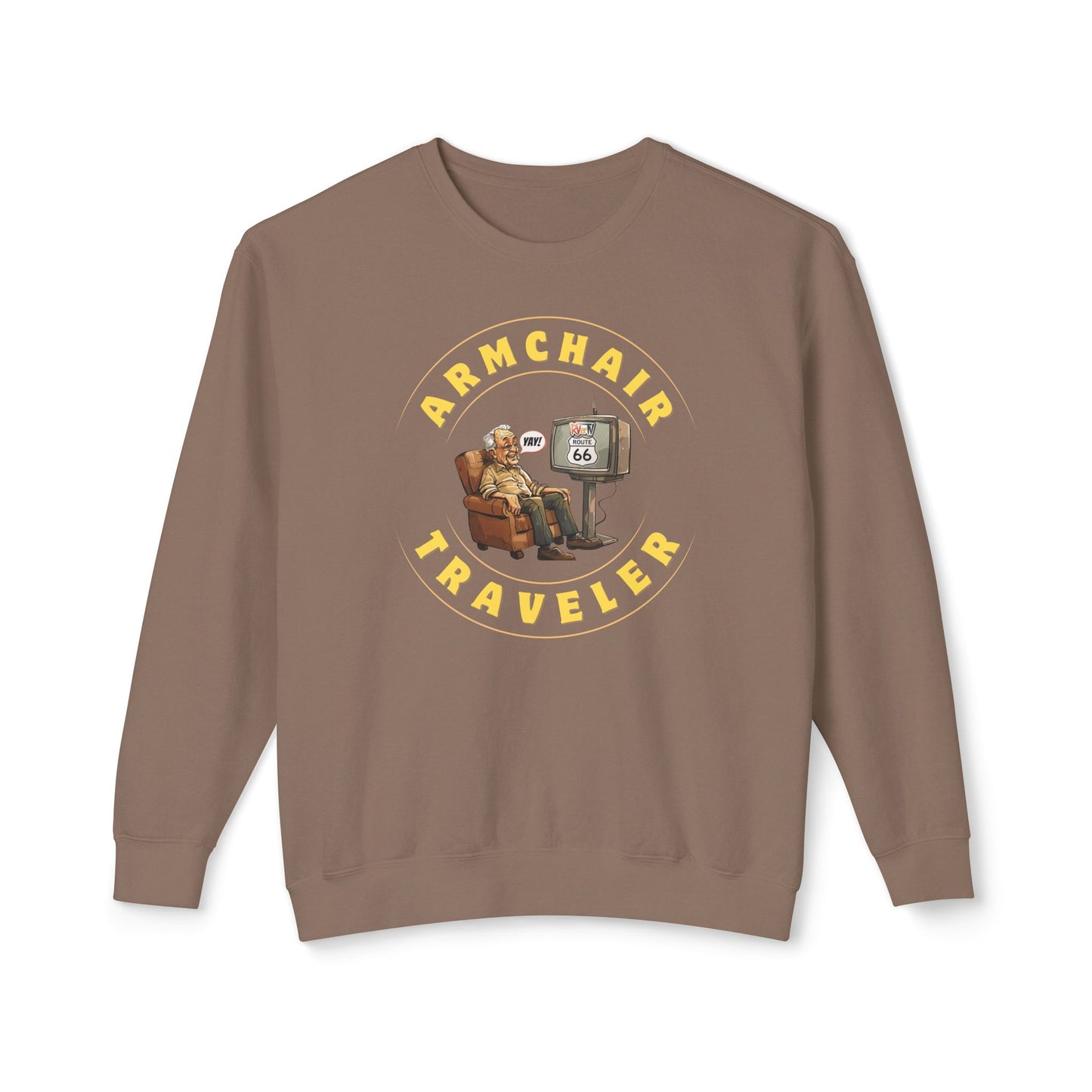 Armchair Traveler Grandpa - Sweatshirt (new design)
