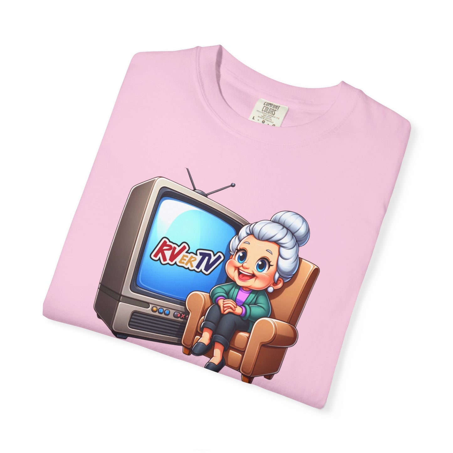 Armchair Traveler Grannie - T-shirt (original design)