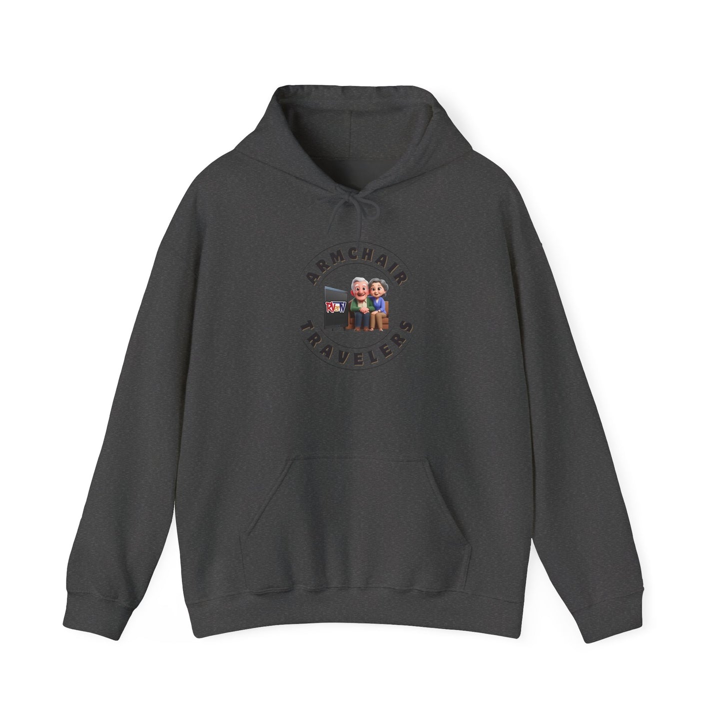 Armchair Travelers Couple - Sweatshirt Hoodie (new design)