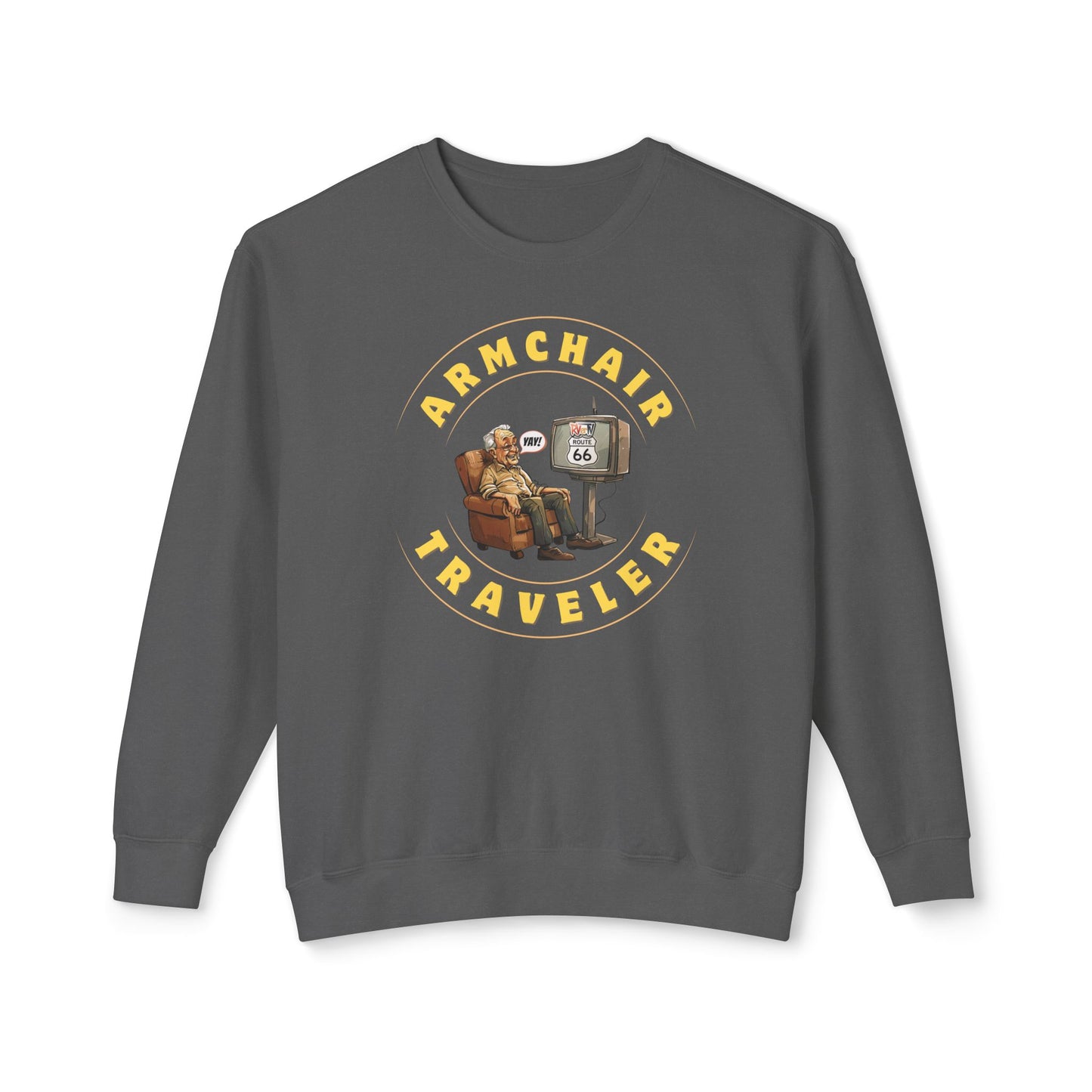 Armchair Traveler Grandpa - Sweatshirt (new design)