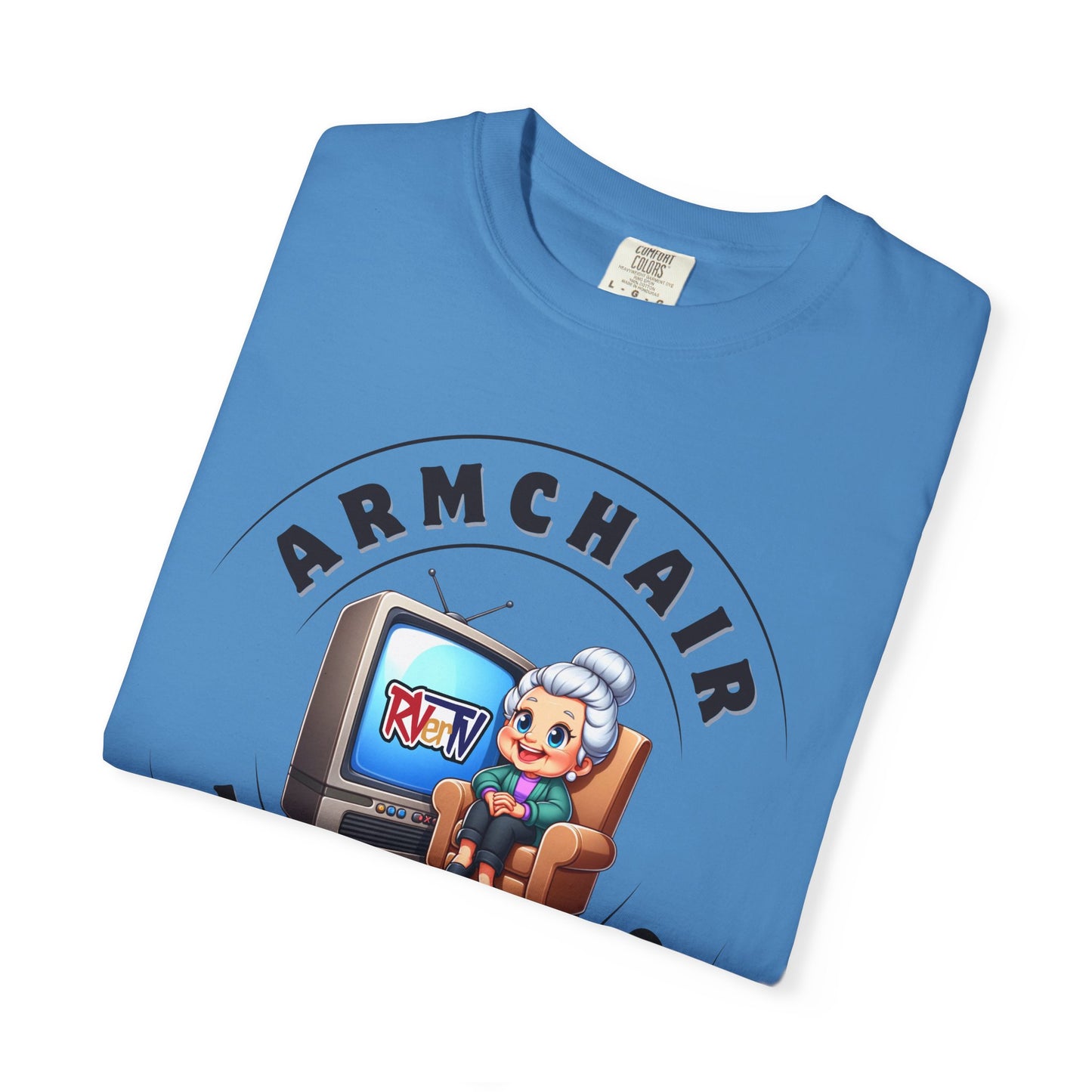 Armchair Traveler Grannie - T-shirt (new design)