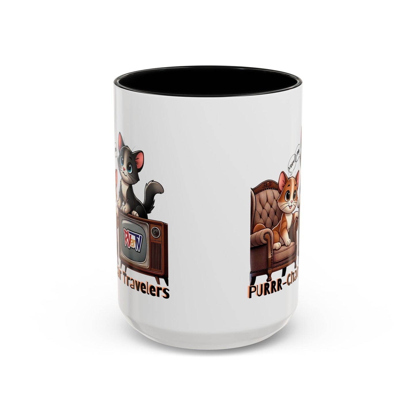 Purrr-Chair Travelers - Coffee Mug