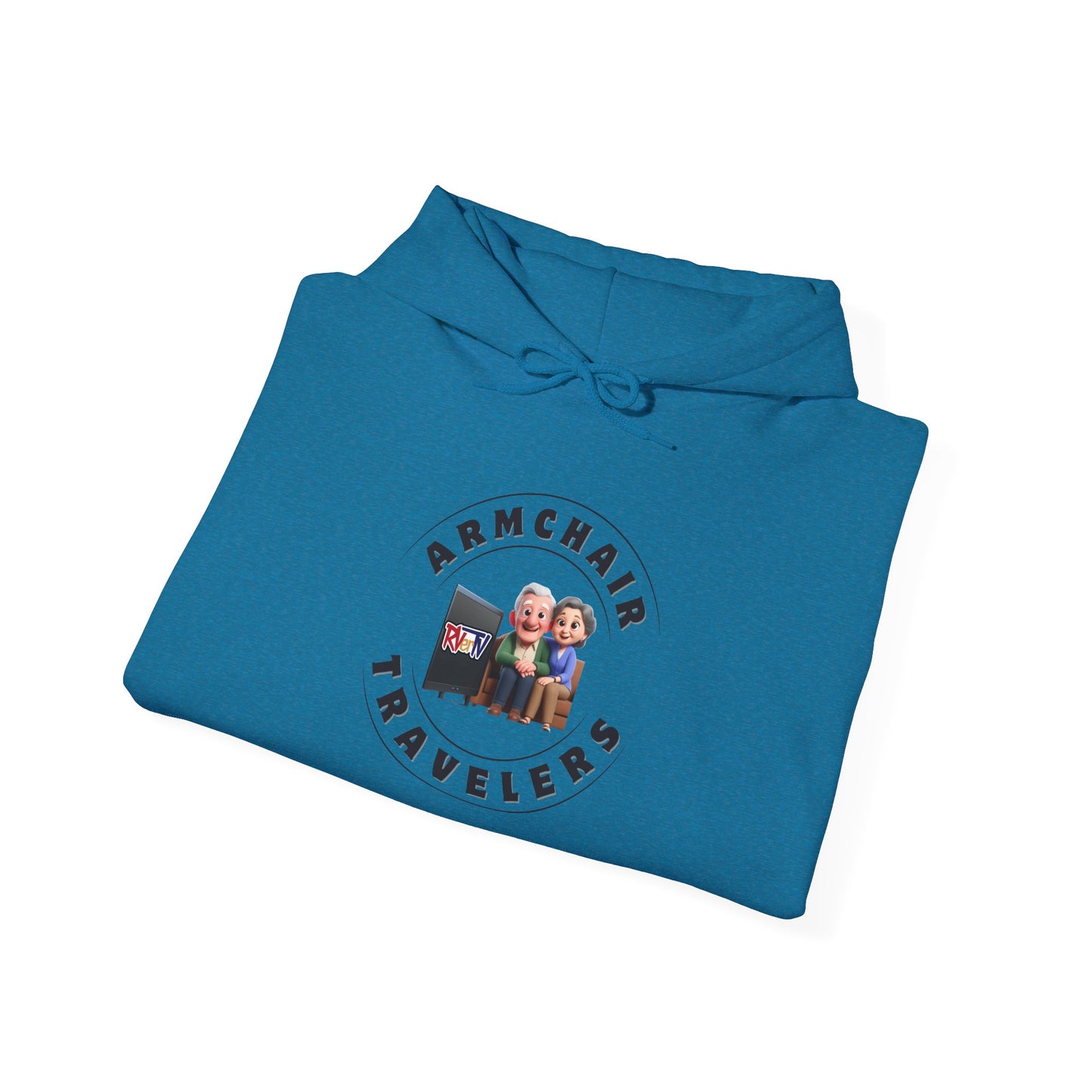 Armchair Travelers Couple - Sweatshirt Hoodie (new design)