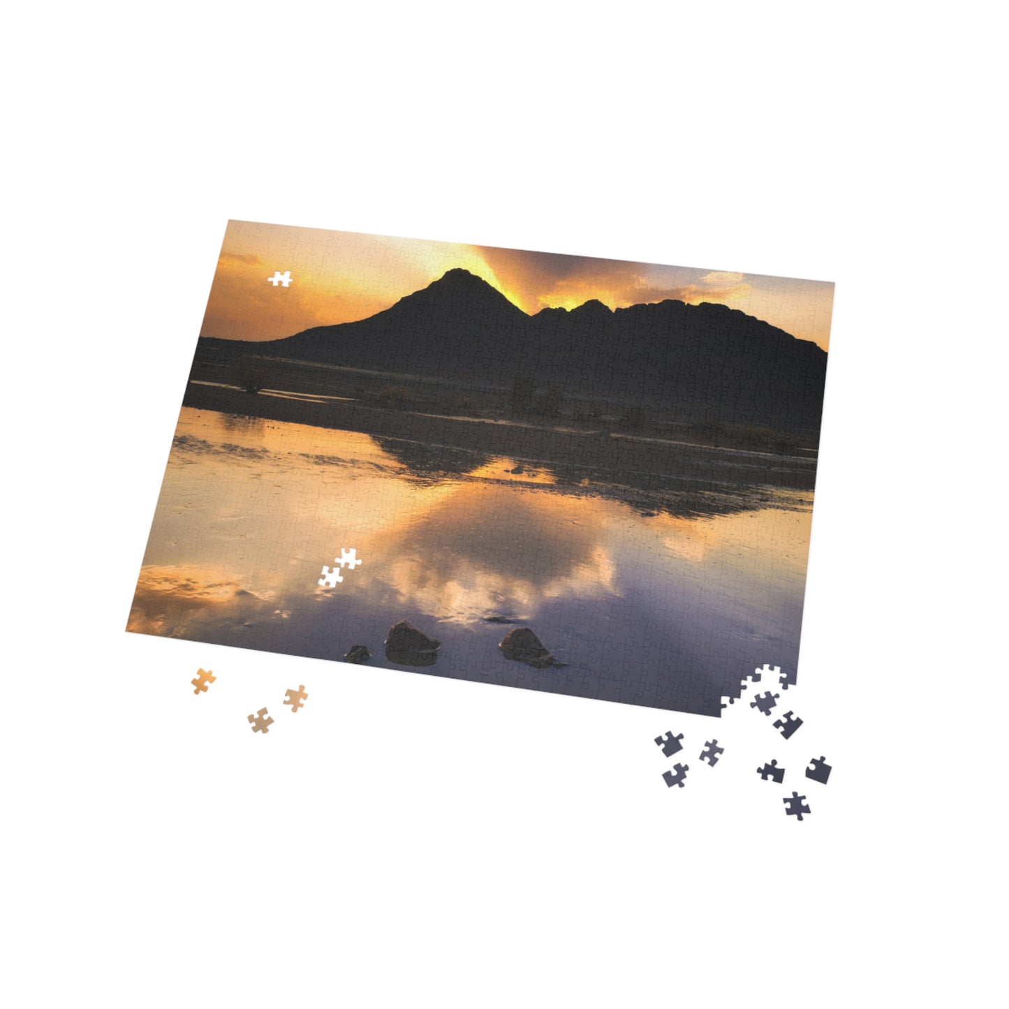 Mountain Water Puzzle (96, 252, 500, 1000-Piece)
