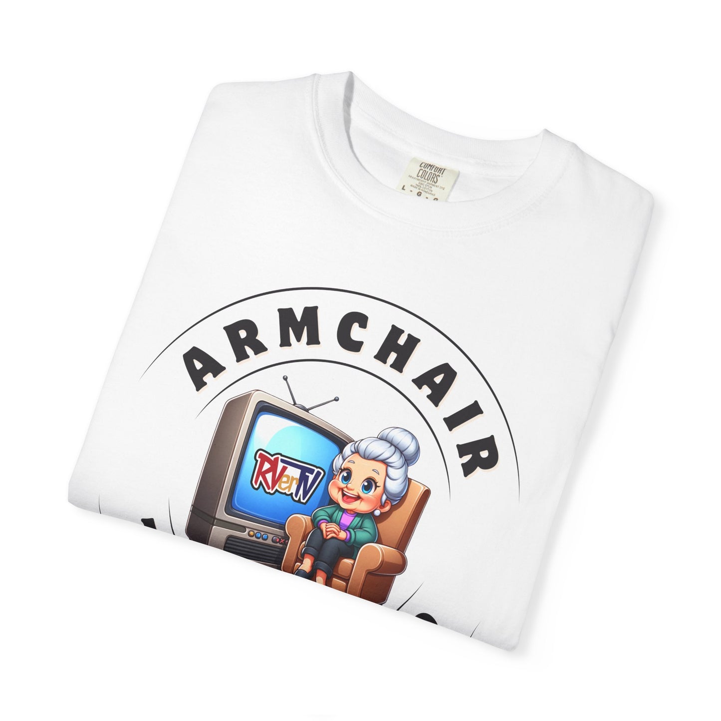Armchair Traveler Grannie - T-shirt (new design)