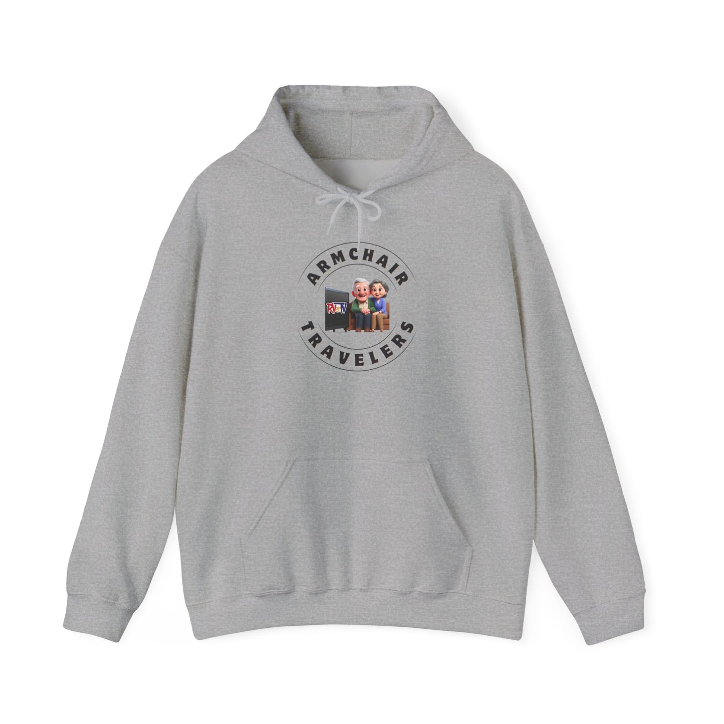 Armchair Travelers Couple - Sweatshirt Hoodie (new design)