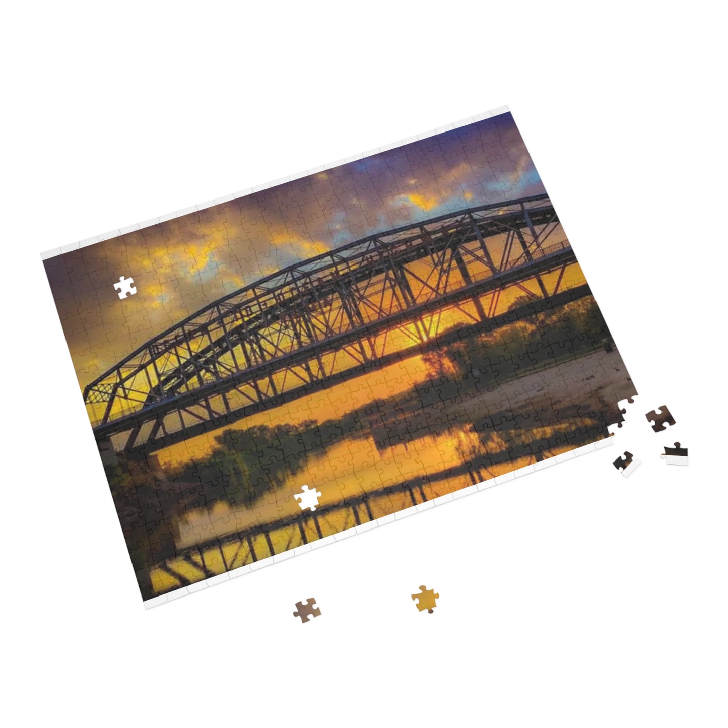 Bridge Puzzle (96, 252, 500, 1000-Piece)