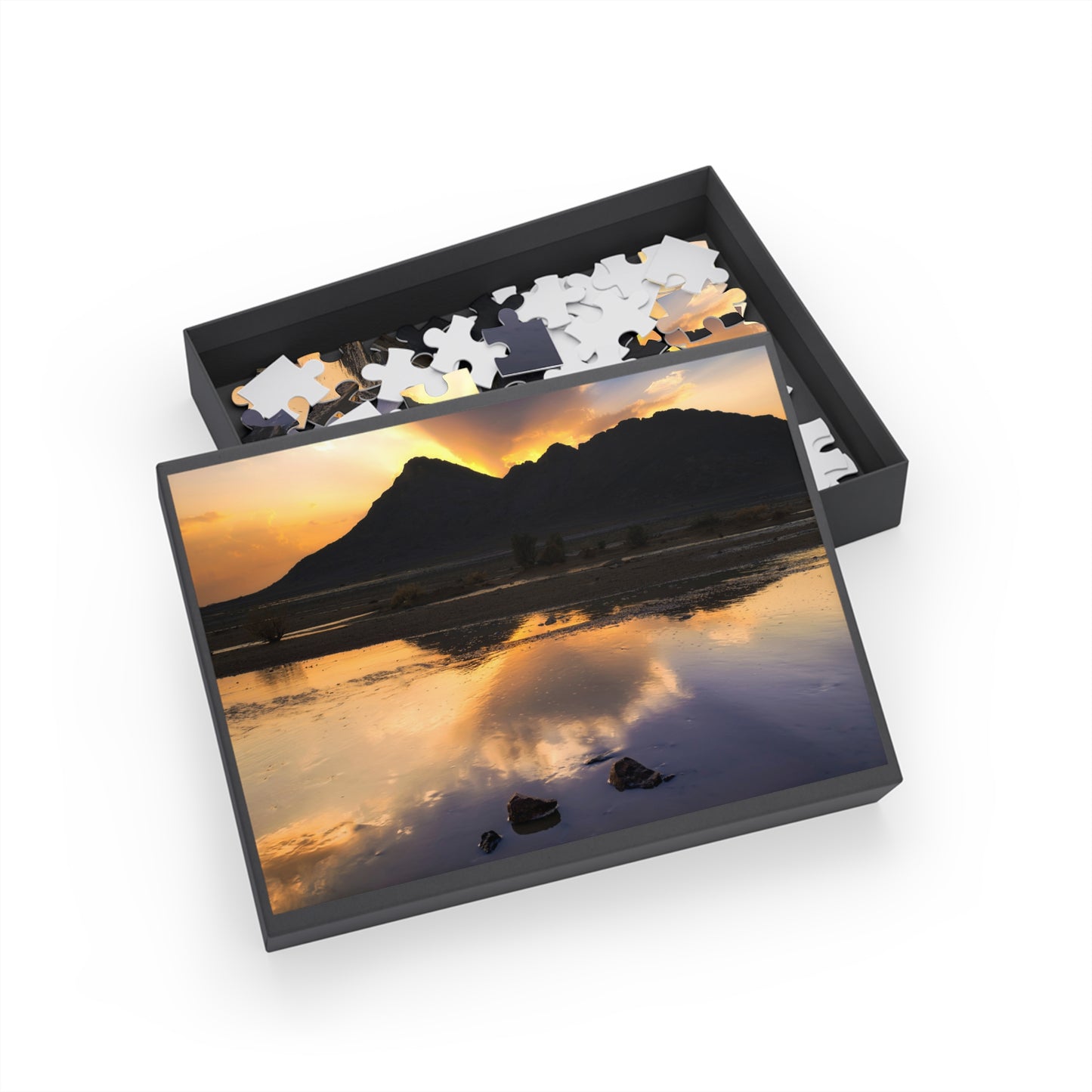 Mountain Water Puzzle (96, 252, 500, 1000-Piece)