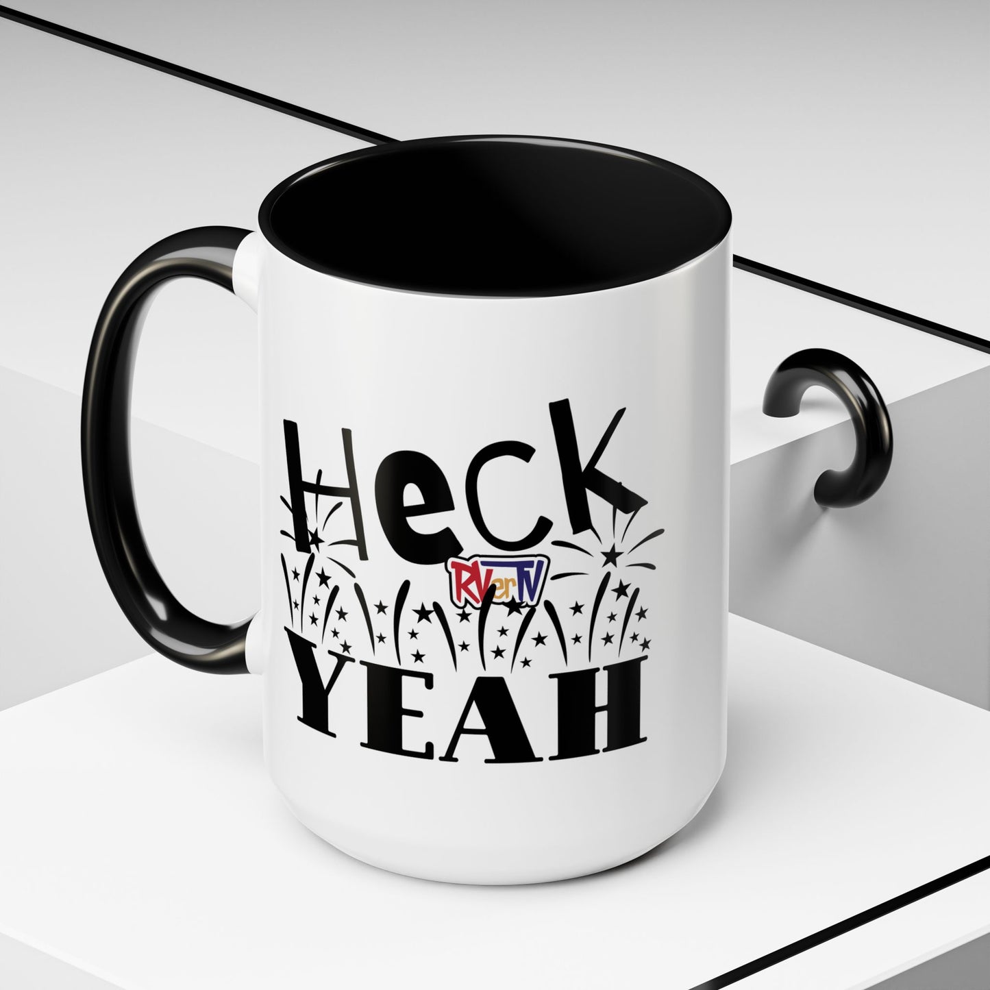 RVerTV- Heck Yeah- Coffee mug