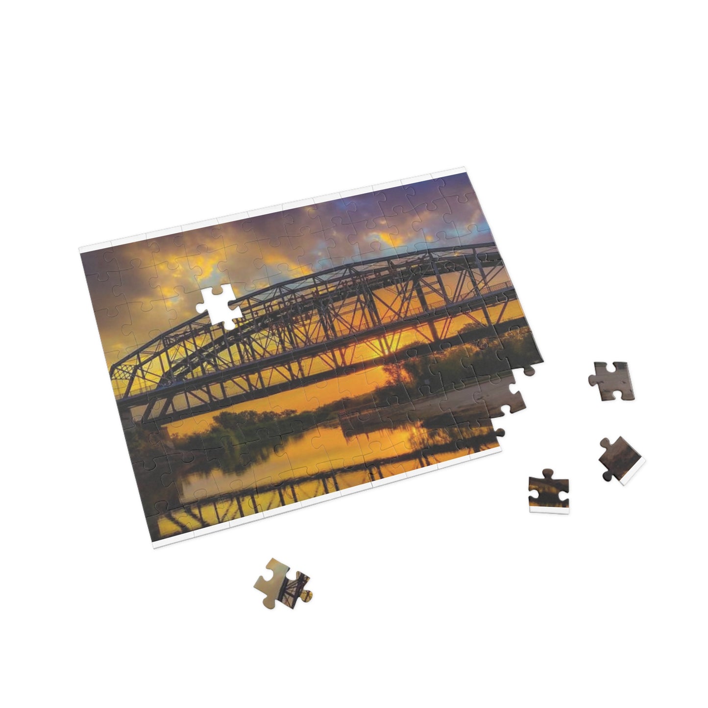 Bridge Puzzle (96, 252, 500, 1000-Piece)
