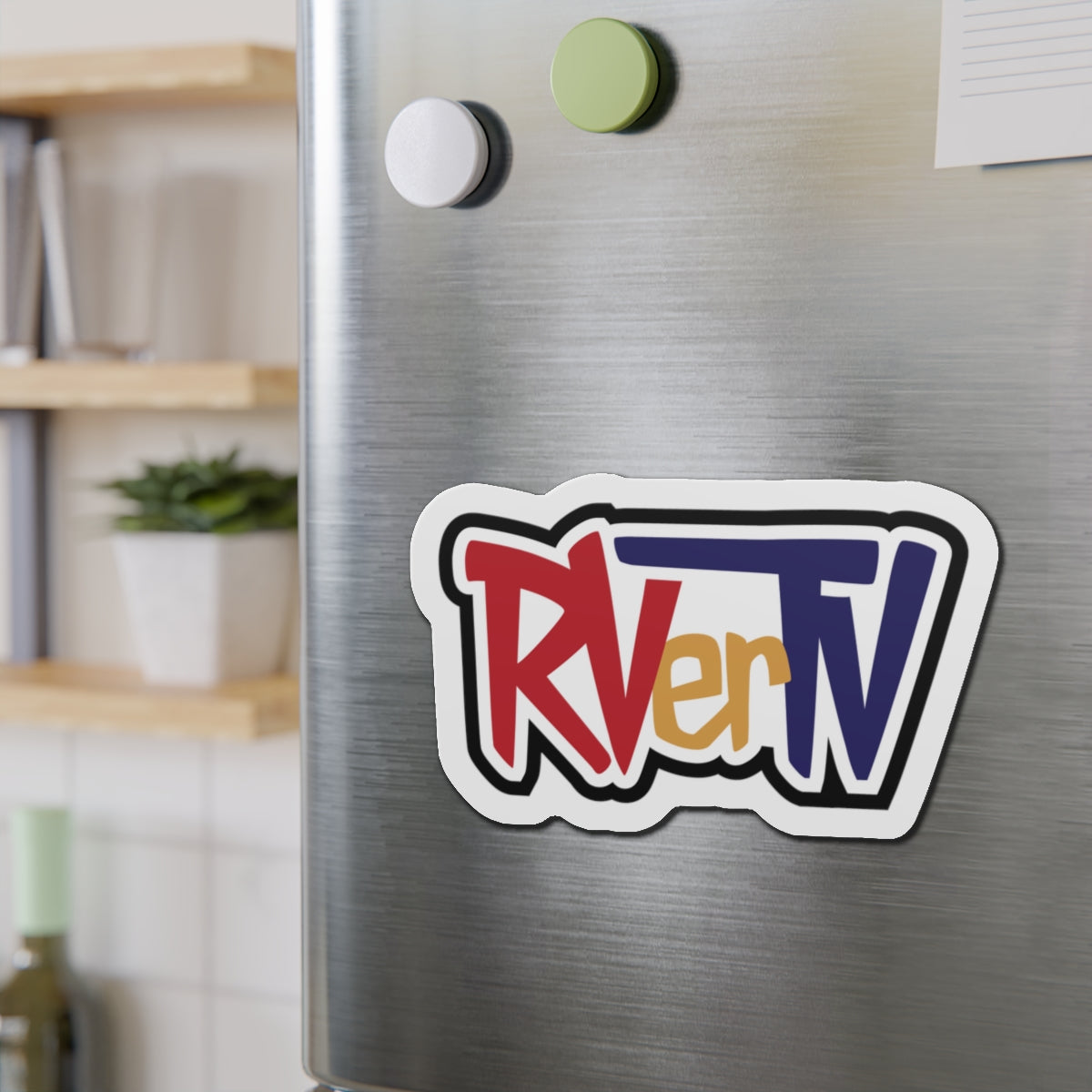 RVerTV Die-Cut Magnets