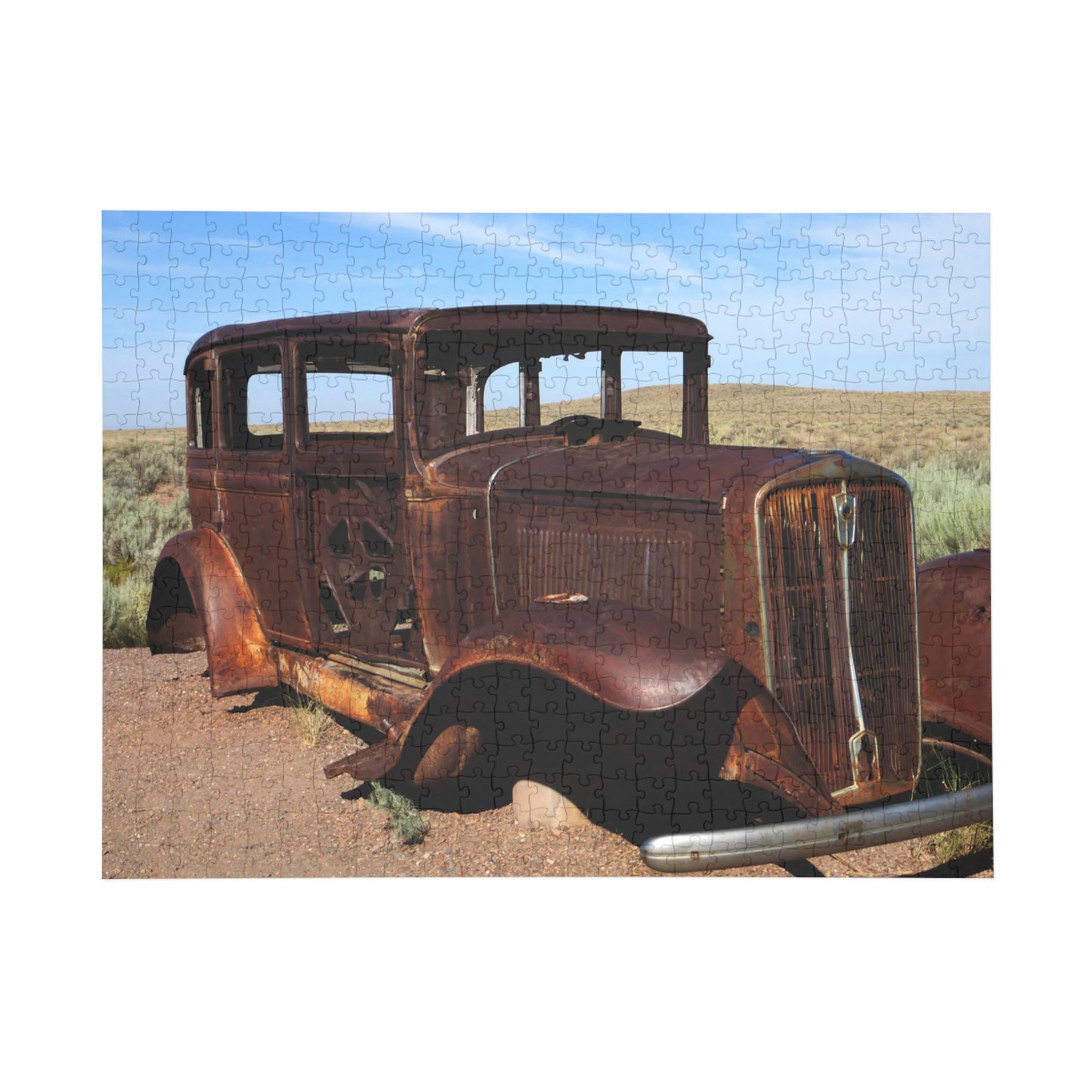 Old Car Puzzle (96, 252, 500, 1000-Piece)