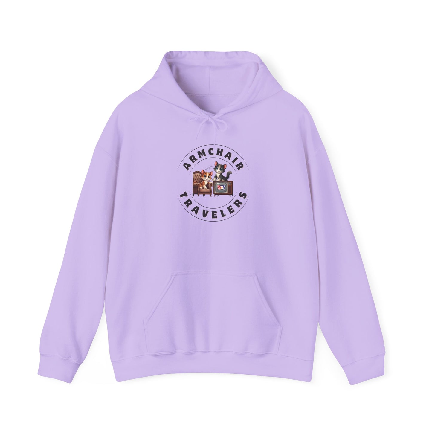 Purrr-chair Travelers - Hooded Sweatshirt (5 light colors)