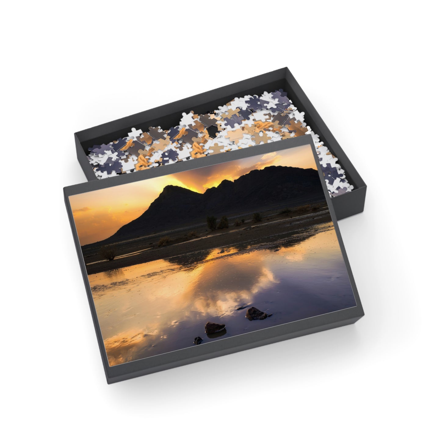 Mountain Water Puzzle (96, 252, 500, 1000-Piece)