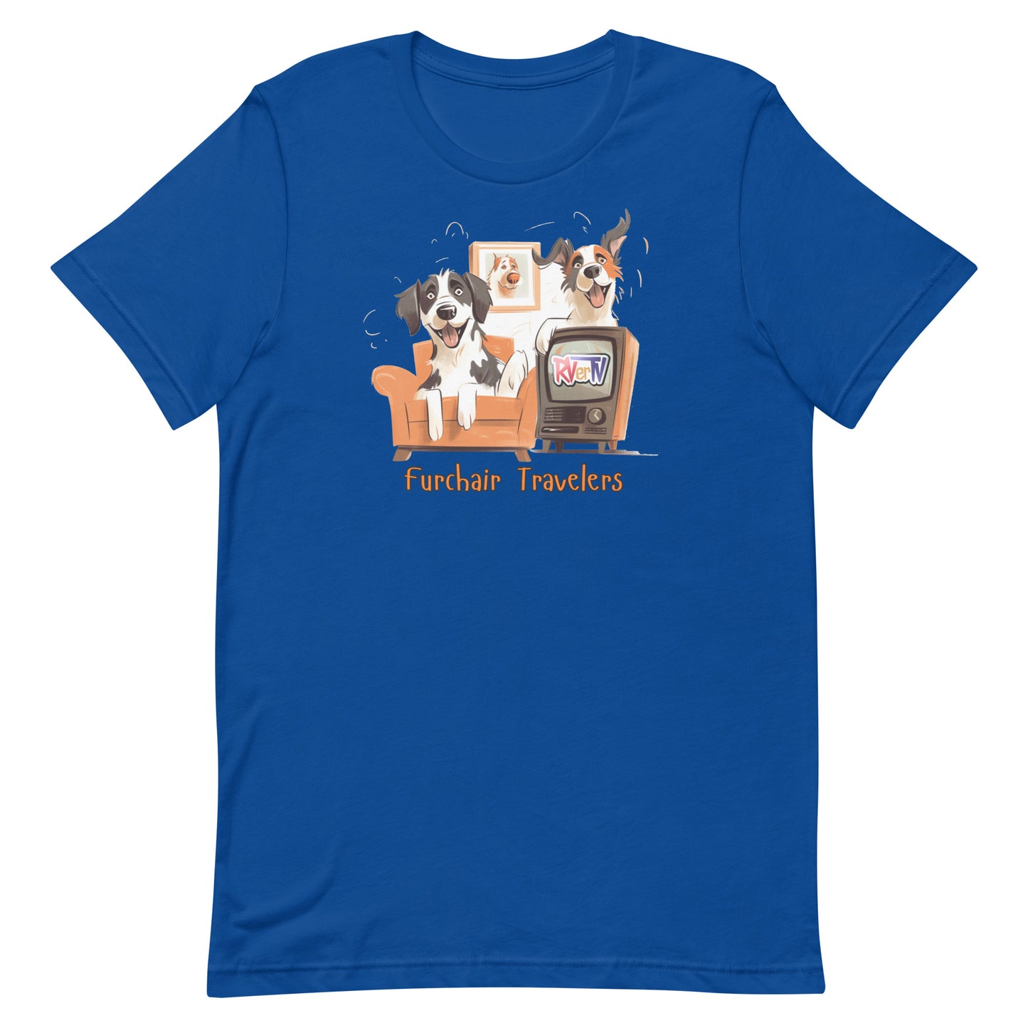 Fur-chair Travelers - t-shirt