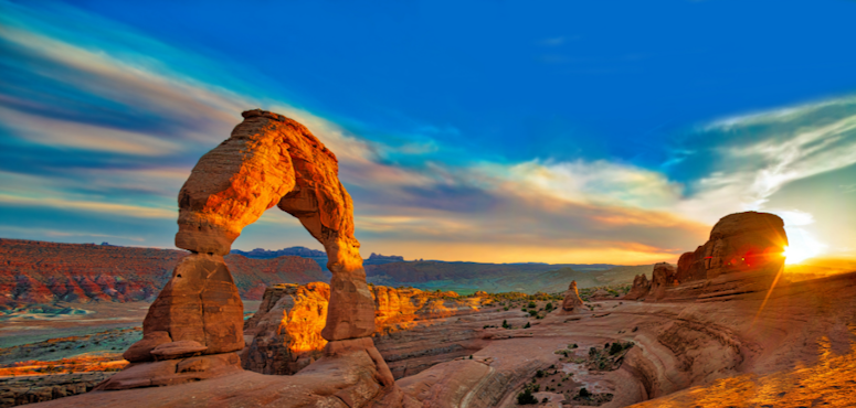 Arches National Park In Beautiful Utah