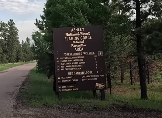 Flaming Gorge-Uintas National Scenic Byway in Utah