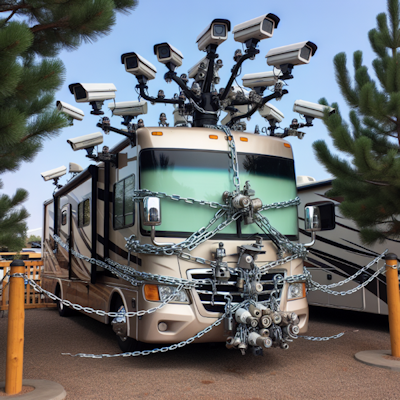 RV Security Tips When Your RV Is Unattended