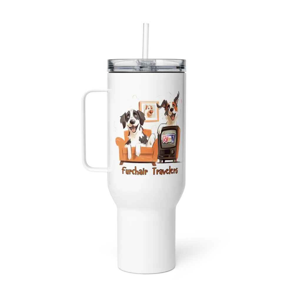 Furchair Travelers - Travel Mug with Handle