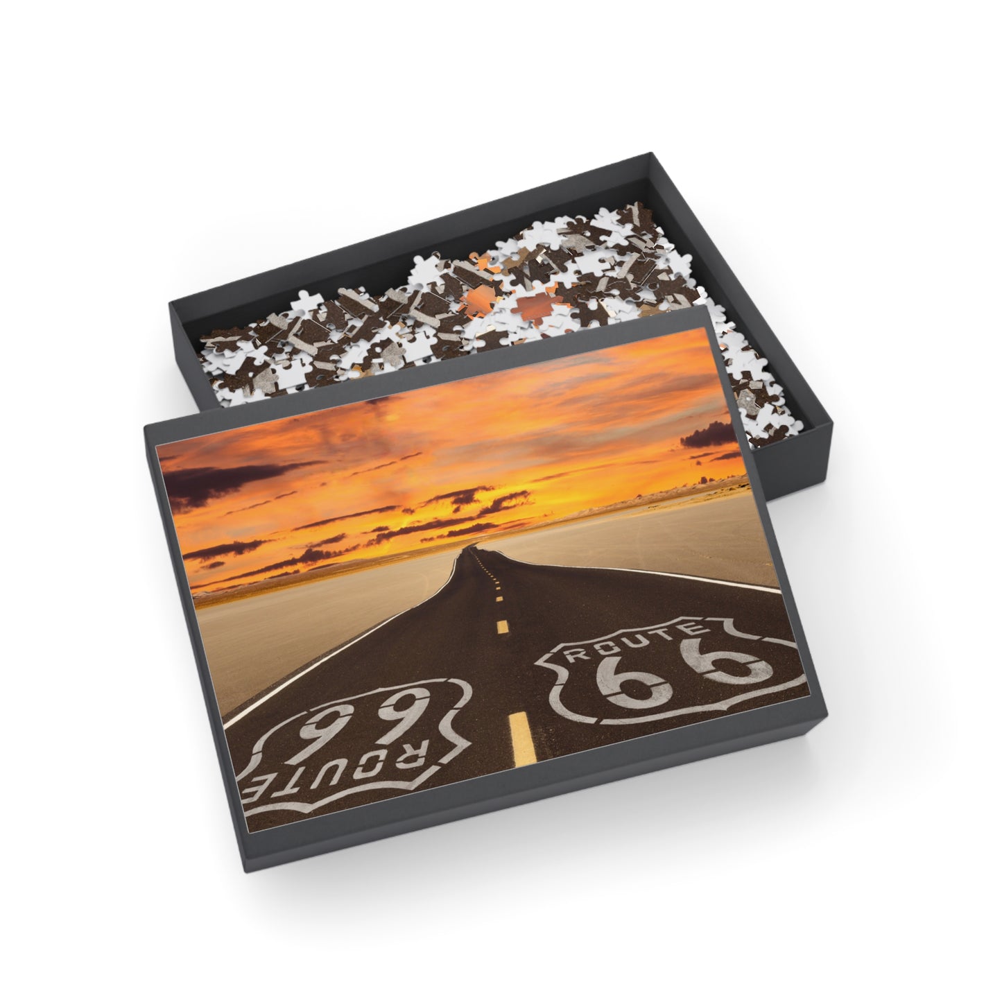 Route 66 Puzzle (96, 252, 500, 1000-Piece)