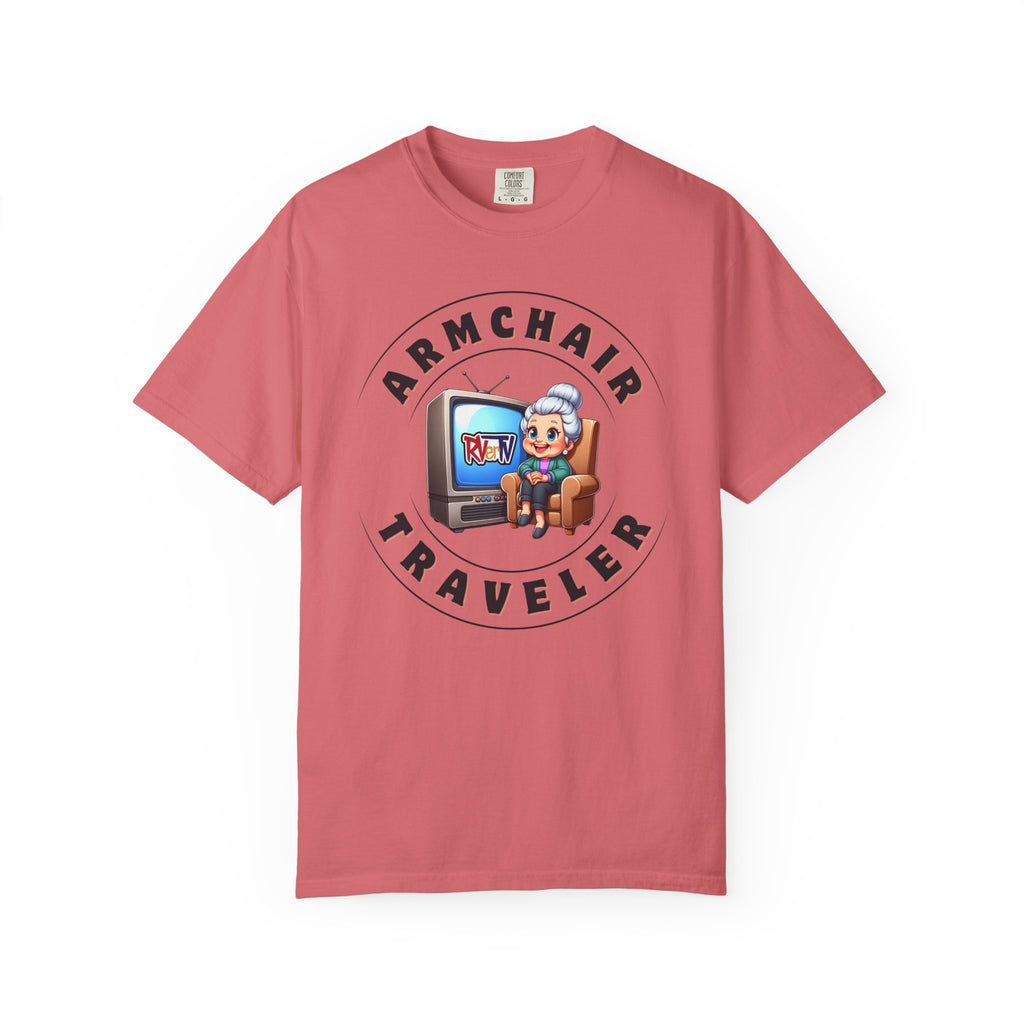 Armchair Traveler Grannie - T-shirt (new design)