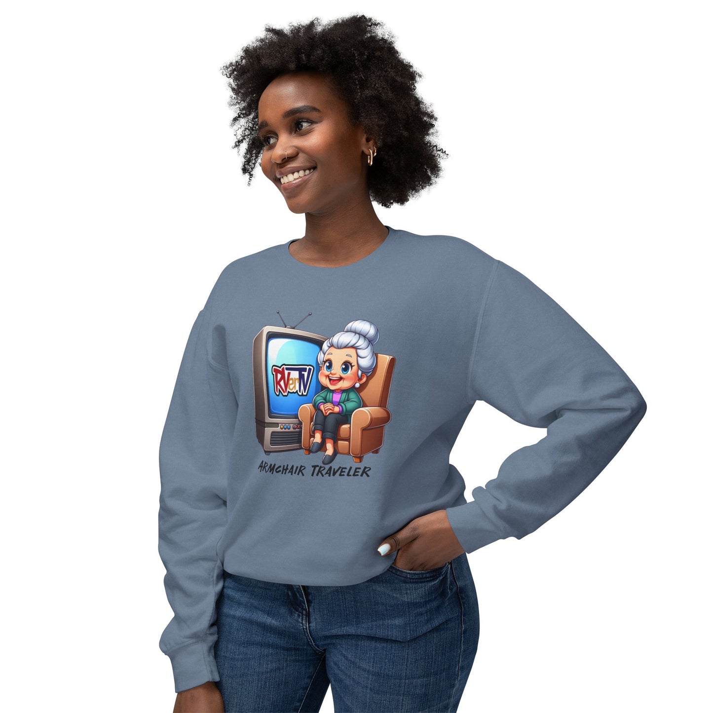 Armchair Traveler Grannie - Sweatshirt