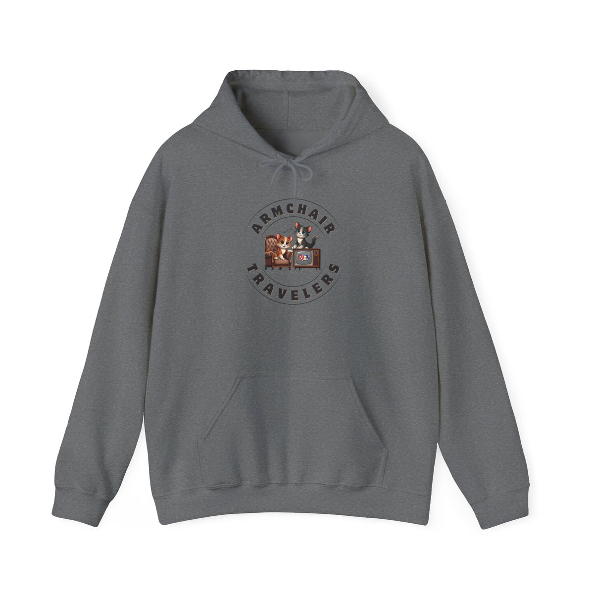 Purrr-chair Travelers - Hooded Sweatshirt (new design)