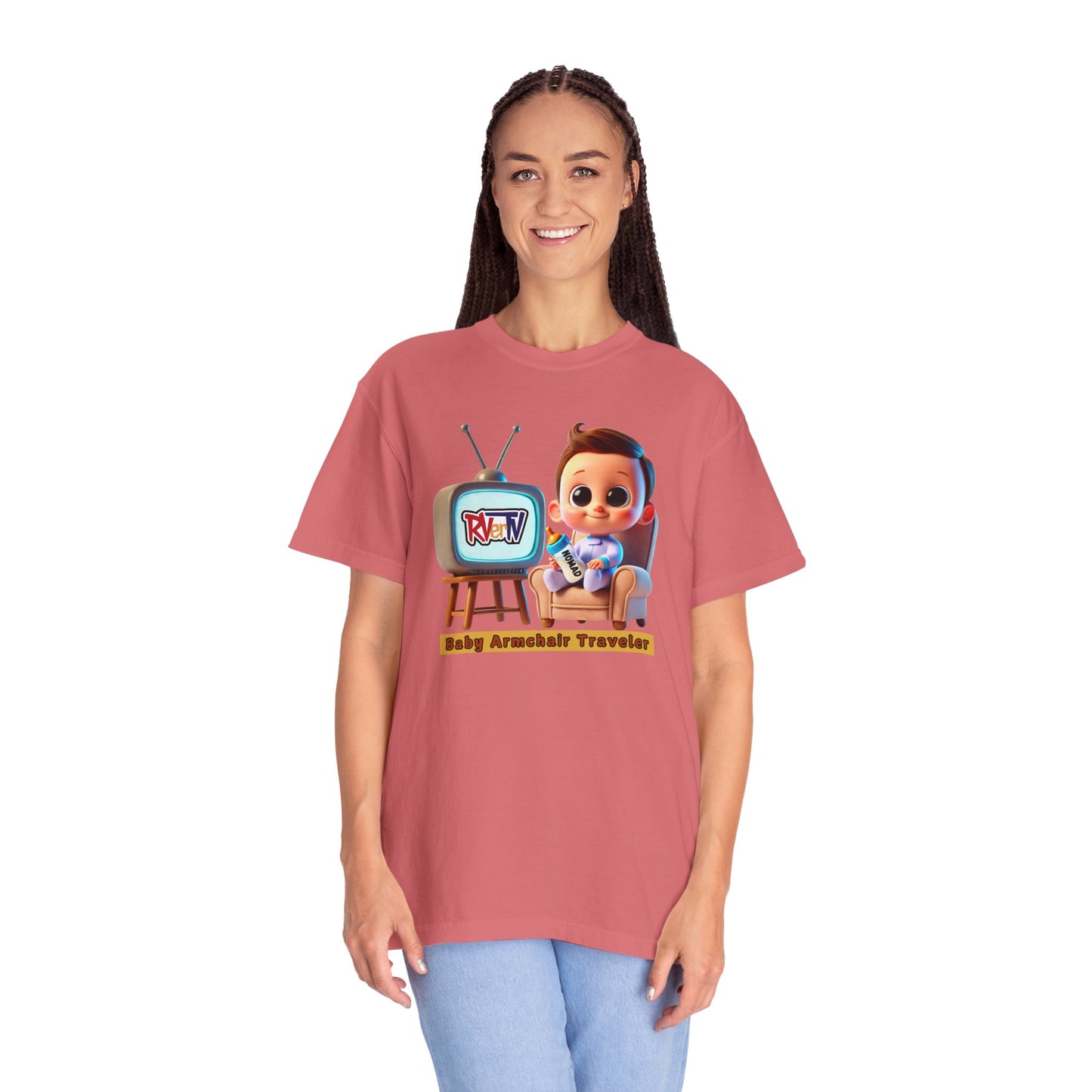 Armchair Traveler Baby - T-shirt (original design)