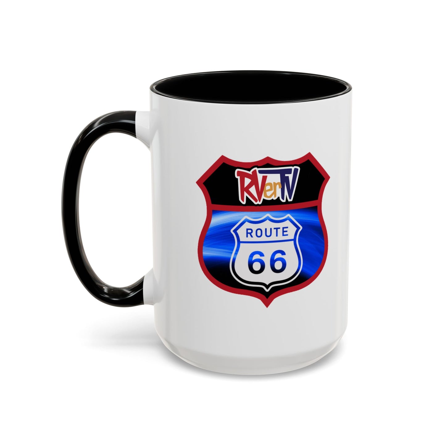 Route 66 with RVerTV - Coffee Mug