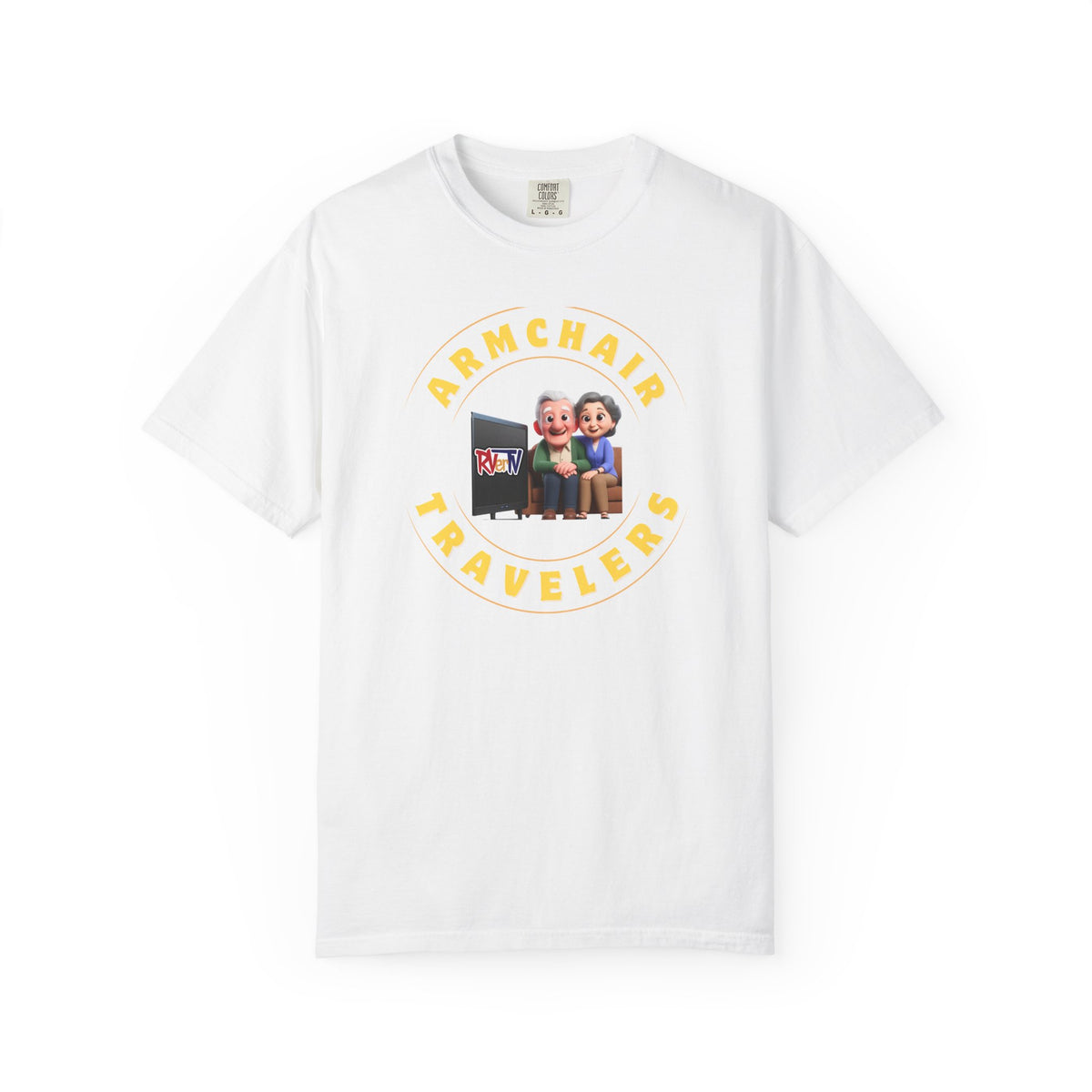 Armchair Travelers Couple - T-shirt (new design)