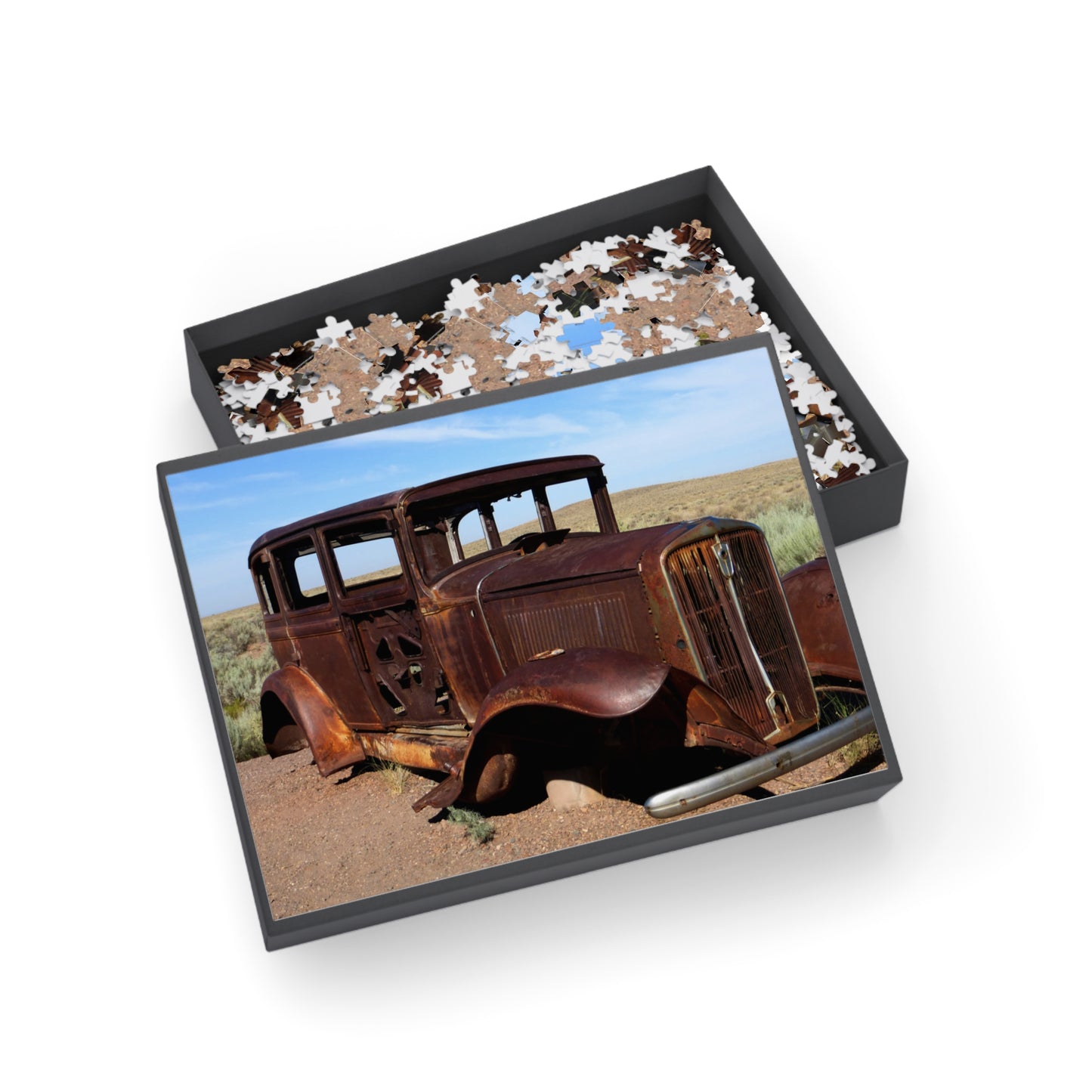 Old Car Puzzle (96, 252, 500, 1000-Piece)