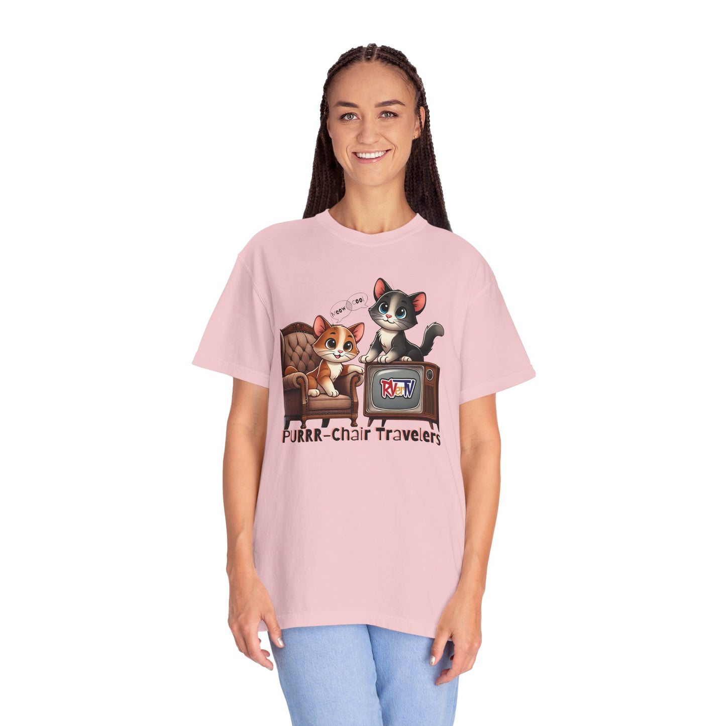 Purrr-Chair Travelers - T-shirt