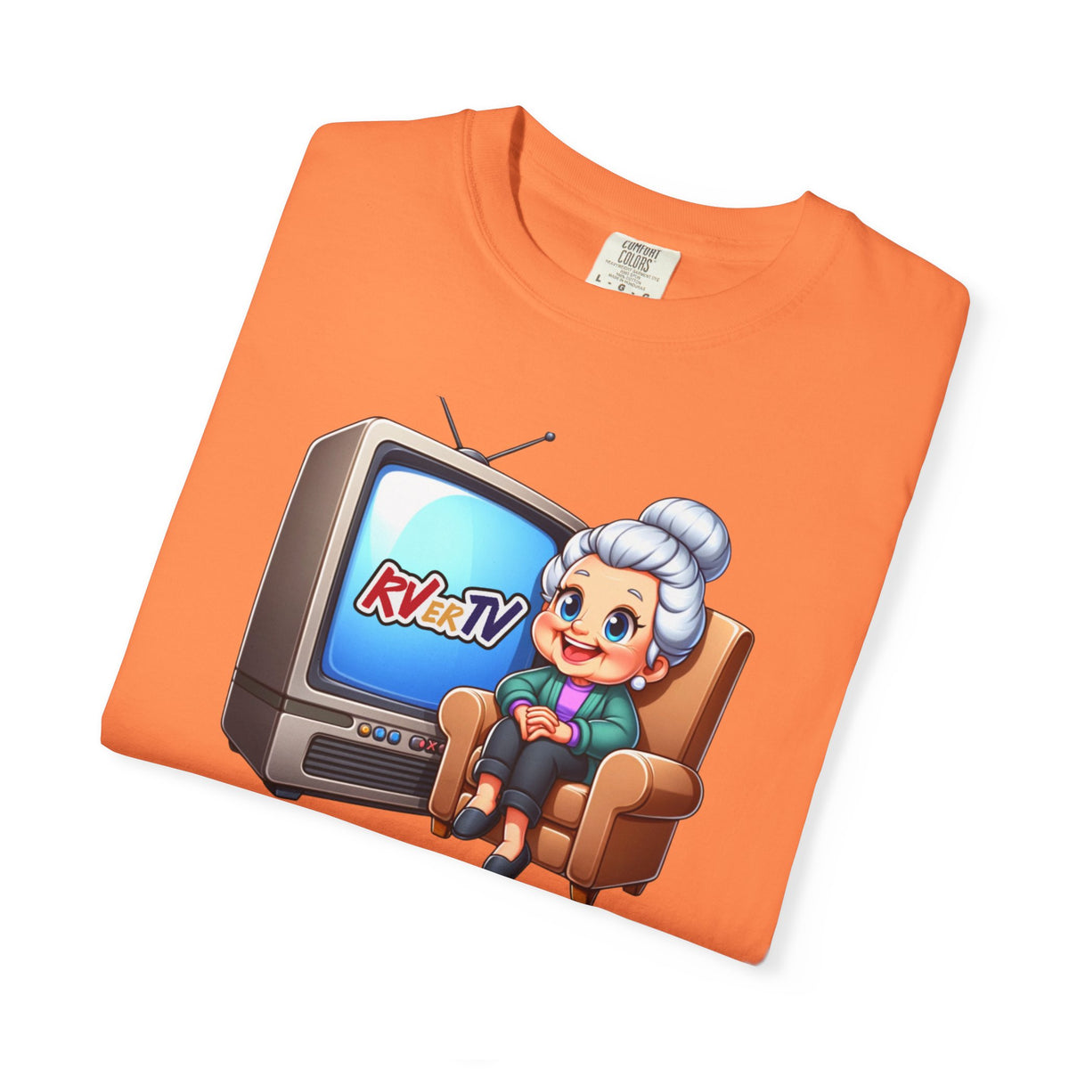 Armchair Traveler Grannie - T-shirt  (original design)