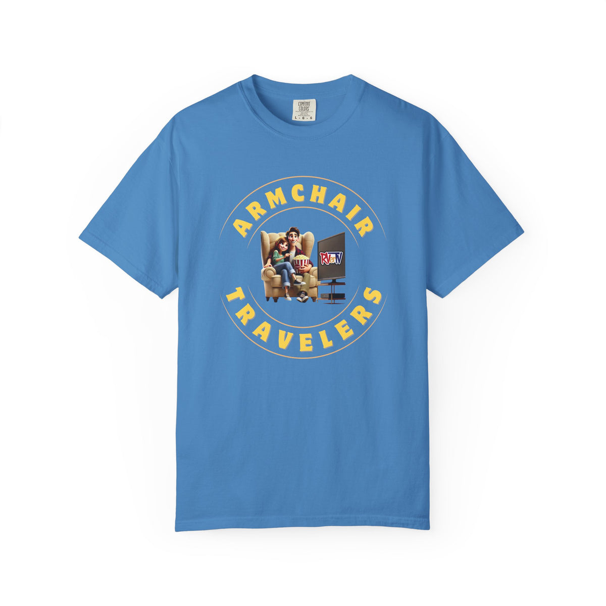 Armchair Traveler Partners -T-shirt (new design)