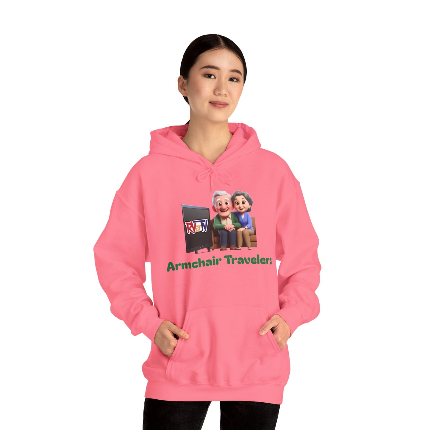 Armchair Travelers Couple - Sweatshirt Hoodie