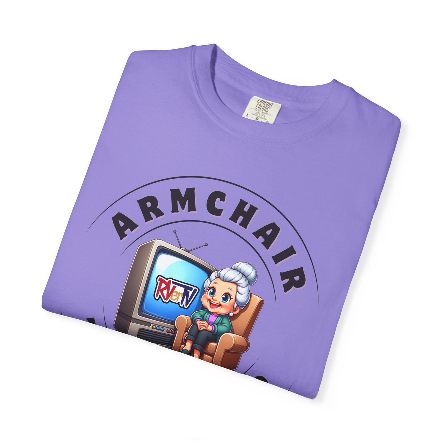 Armchair Traveler Grannie - T-shirt (new design)