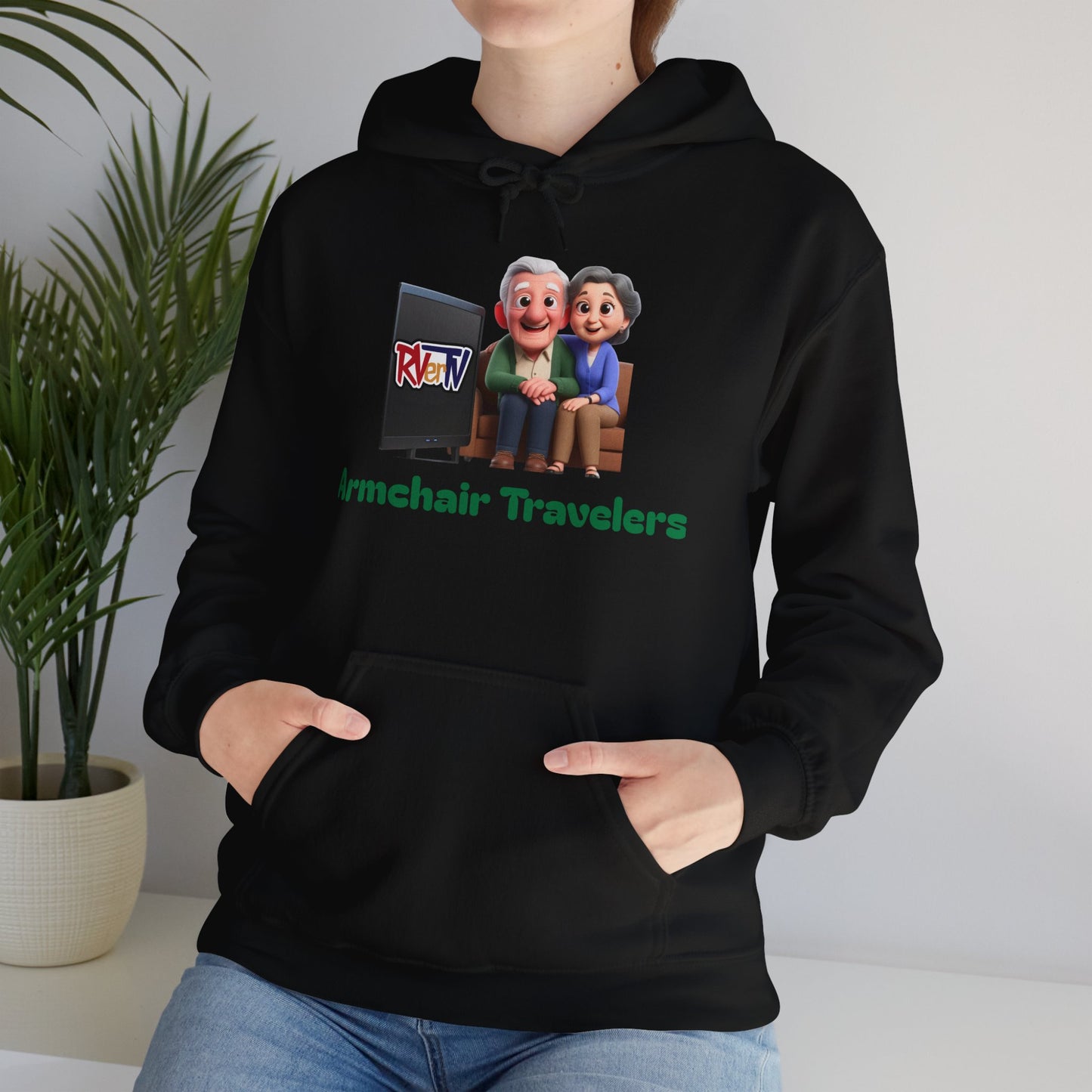 Armchair Travelers Couple - Sweatshirt Hoodie