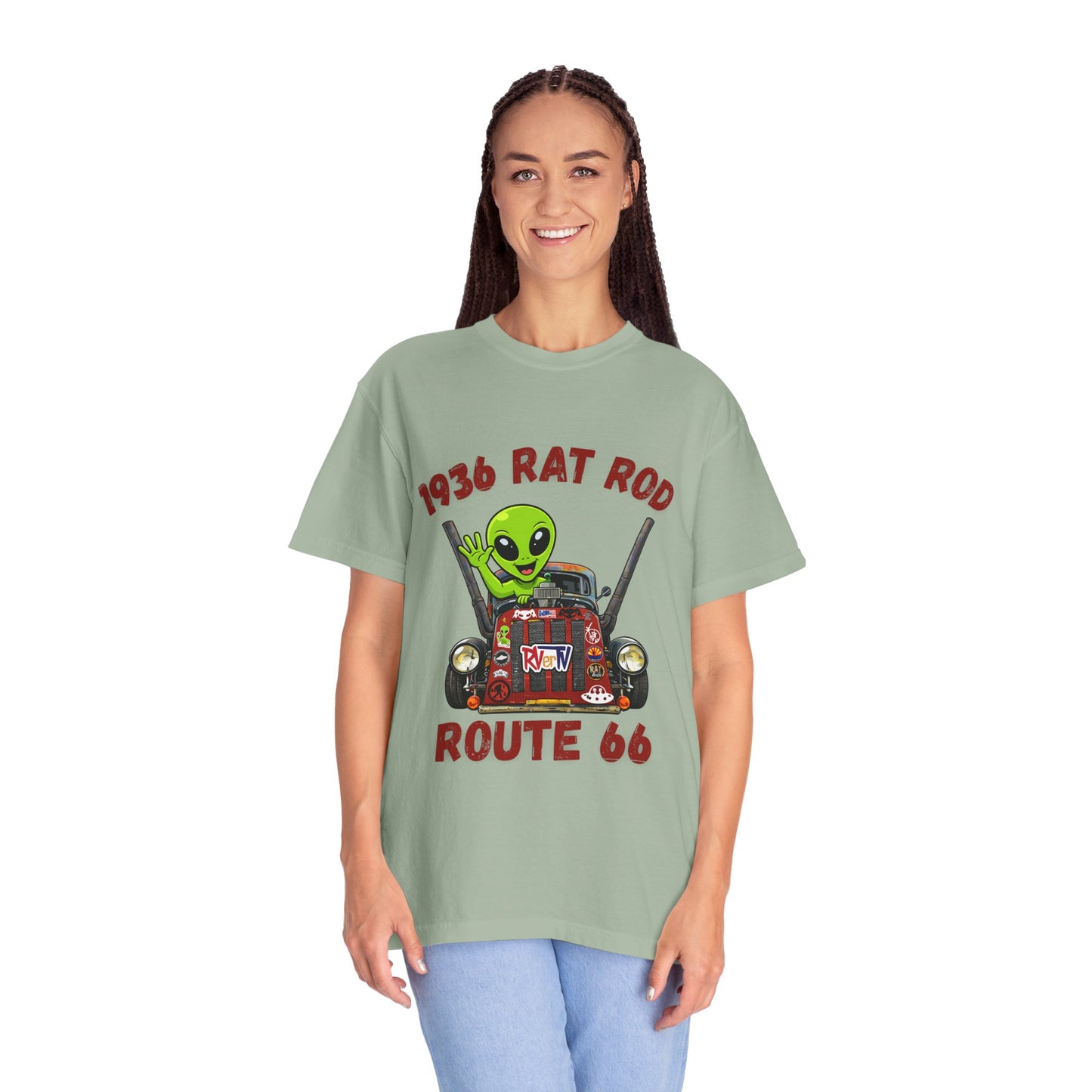 1936 Rat-Rod Route 66 - T-Shirt