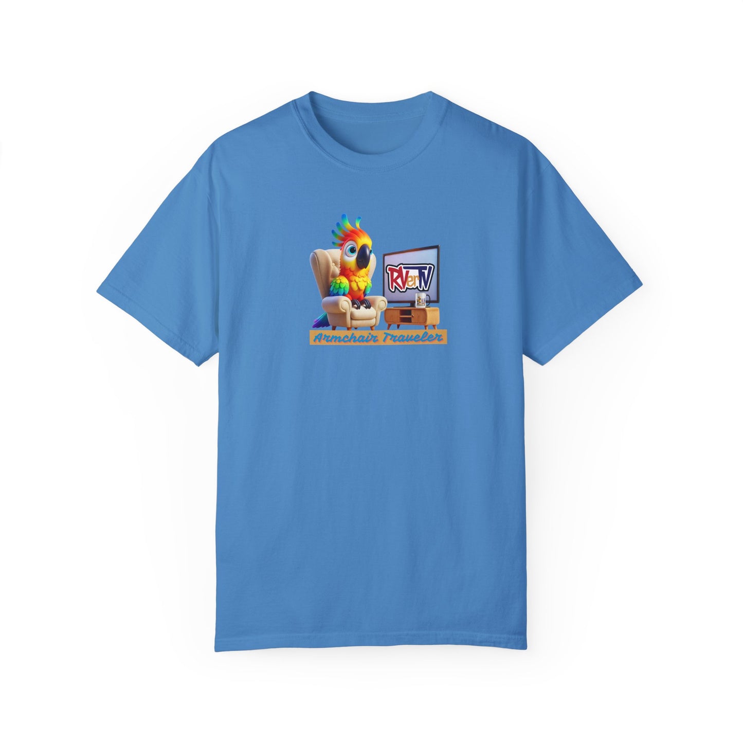 Armchair Traveler Bird - T-shirt